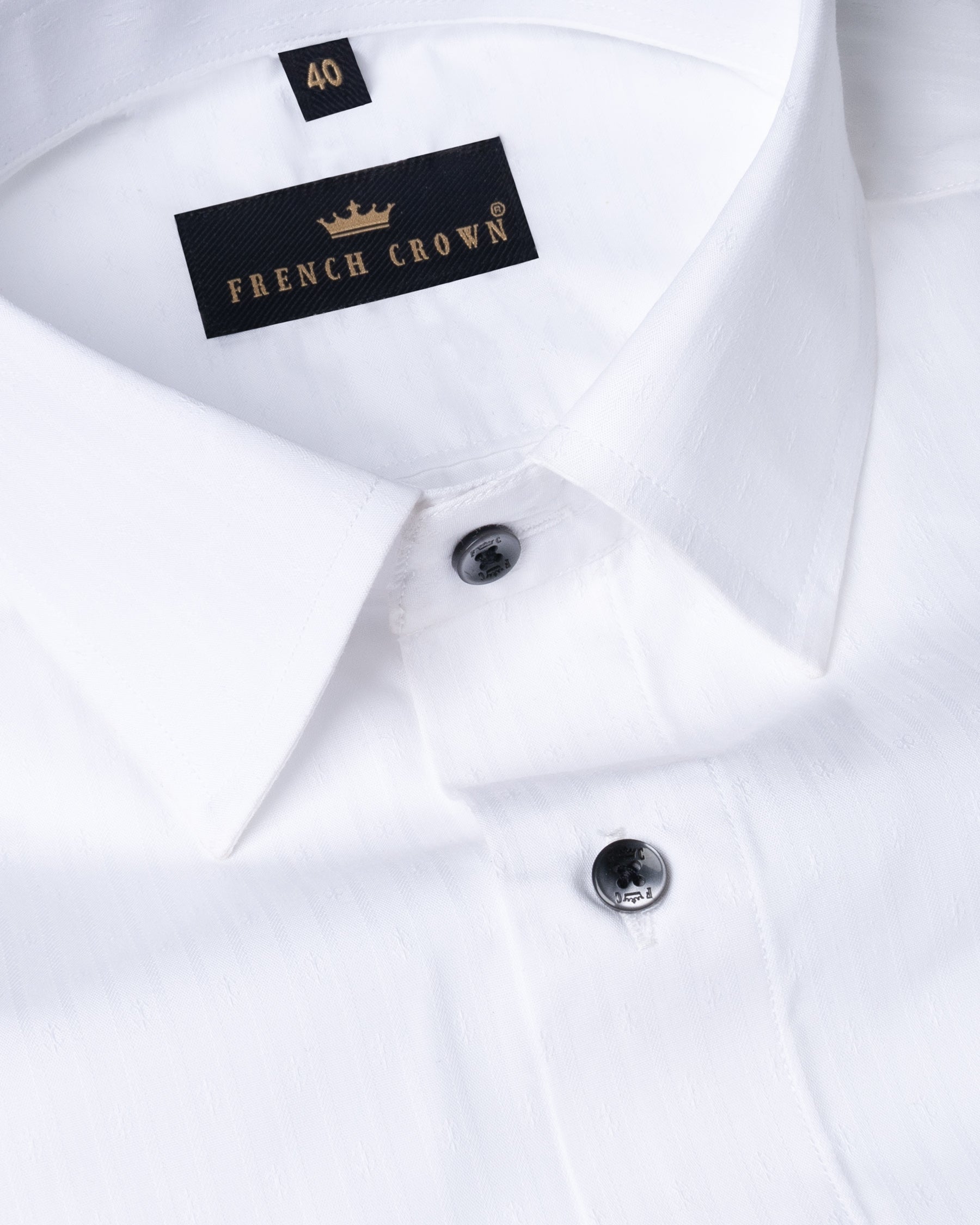 Pearl White Dobby Textured Premium Giza Cotton Shirt 4858-BLK-38, 4858-BLK-H-38, 4858-BLK-39, 4858-BLK-H-39, 4858-BLK-40, 4858-BLK-H-40, 4858-BLK-42, 4858-BLK-H-42, 4858-BLK-44, 4858-BLK-H-44, 4858-BLK-46, 4858-BLK-H-46, 4858-BLK-48, 4858-BLK-H-48, 4858-BLK-50, 4858-BLK-H-50, 4858-BLK-52, 4858-BLK-H-52