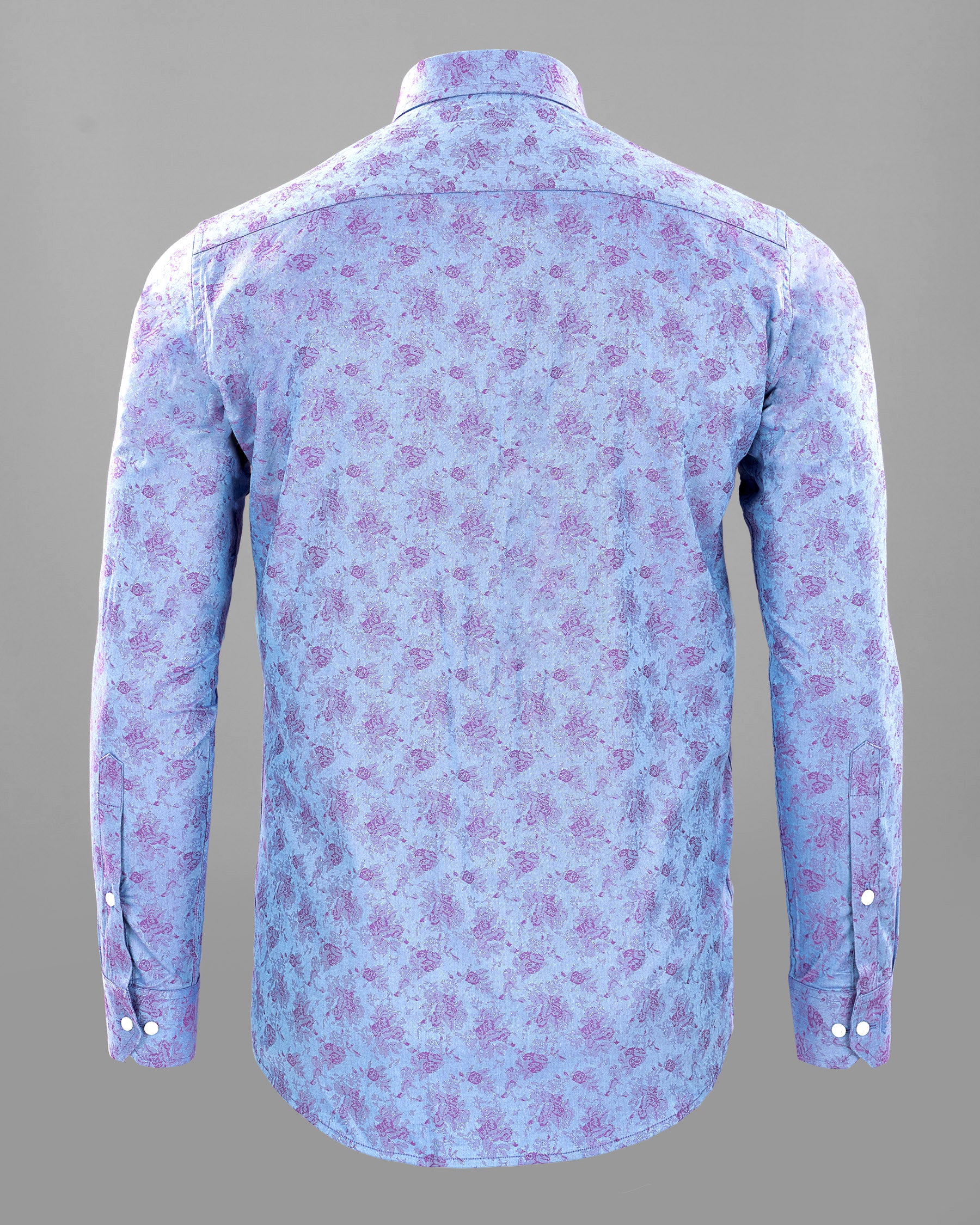 Perano Light Blue with Flowers Jacquard Textured Premium Giza Cotton Shirt 4900-38, 4900-H-38, 4900-H-39, 4900-40, 4900-H-40, 4900-42, 4900-H-42, 4900-44, 4900-H-44, 4900-46, 4900-H-46, 4900-48, 4900-50, 4900-H-50, 4900-52, 4900-H-52, 4900-39, 4900-H-48