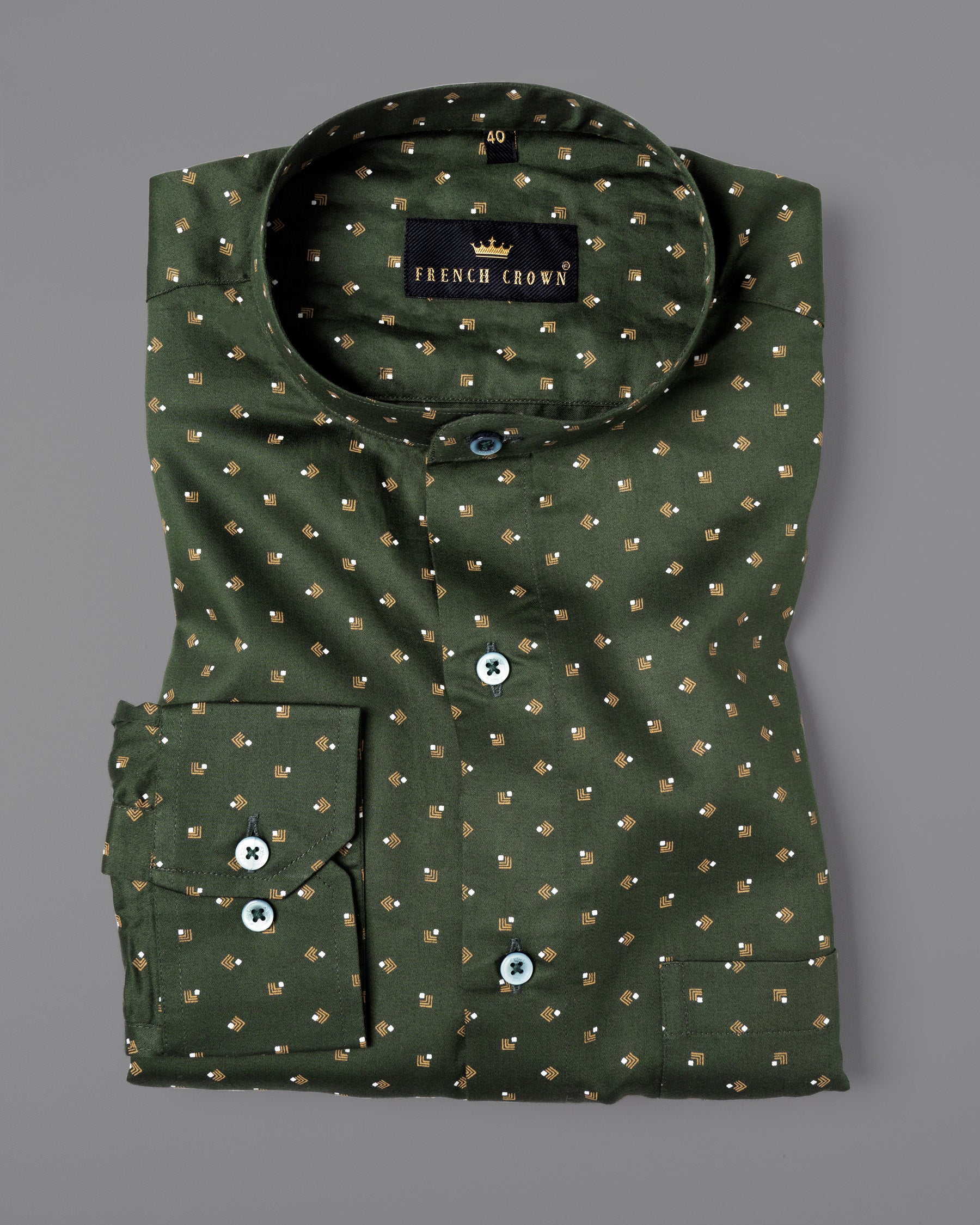 Mallard Green Printed Premium Cotton Shirt 4905-M-BLE-38, 4905-M-BLE-H-38, 4905-M-BLE-39, 4905-M-BLE-H-39, 4905-M-BLE-42, 4905-M-BLE-44, 4905-M-BLE-46, 4905-M-BLE-H-46, 4905-M-BLE-48, 4905-M-BLE-H-48, 4905-M-BLE-50, 4905-M-BLE-H-50, 4905-M-BLE-H-52, 4905-M-BLE-40, 4905-M-BLE-H-40, 4905-M-BLE-H-42, 4905-M-BLE-H-44, 4905-M-BLE-52