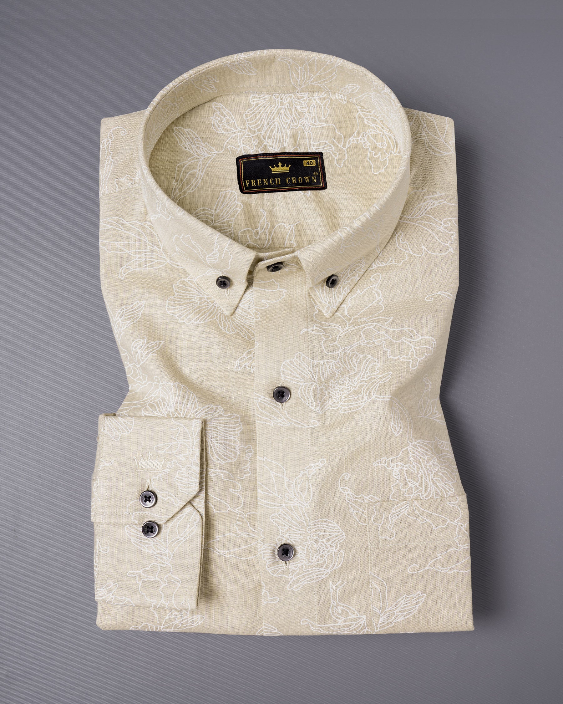 Coral Reef Printed Luxurious Linen Shirt 5086-BD-BLK-38, 5086-BD-BLK-H-38, 5086-BD-BLK-39, 5086-BD-BLK-H-39, 5086-BD-BLK-40, 5086-BD-BLK-H-40, 5086-BD-BLK-42, 5086-BD-BLK-H-42, 5086-BD-BLK-44, 5086-BD-BLK-H-44, 5086-BD-BLK-46, 5086-BD-BLK-H-46, 5086-BD-BLK-48, 5086-BD-BLK-H-48, 5086-BD-BLK-50, 5086-BD-BLK-H-50, 5086-BD-BLK-52, 5086-BD-BLK-H-52