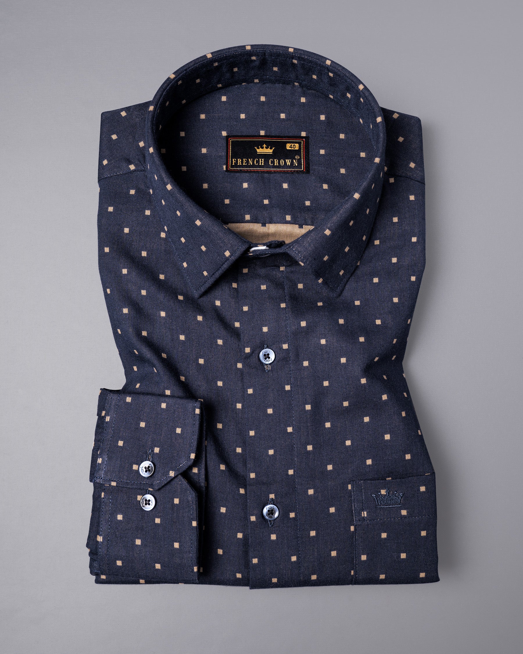 Licorice Blue Geometric Dobby Premium Giza Cotton Shirt 5155-BLE-38, 5155-BLE-H-38, 5155-BLE-39, 5155-BLE-H-39, 5155-BLE-40, 5155-BLE-H-40, 5155-BLE-42, 5155-BLE-H-42, 5155-BLE-44, 5155-BLE-H-44, 5155-BLE-46, 5155-BLE-H-46, 5155-BLE-48, 5155-BLE-H-48, 5155-BLE-50, 5155-BLE-H-50, 5155-BLE-52, 5155-BLE-H-52