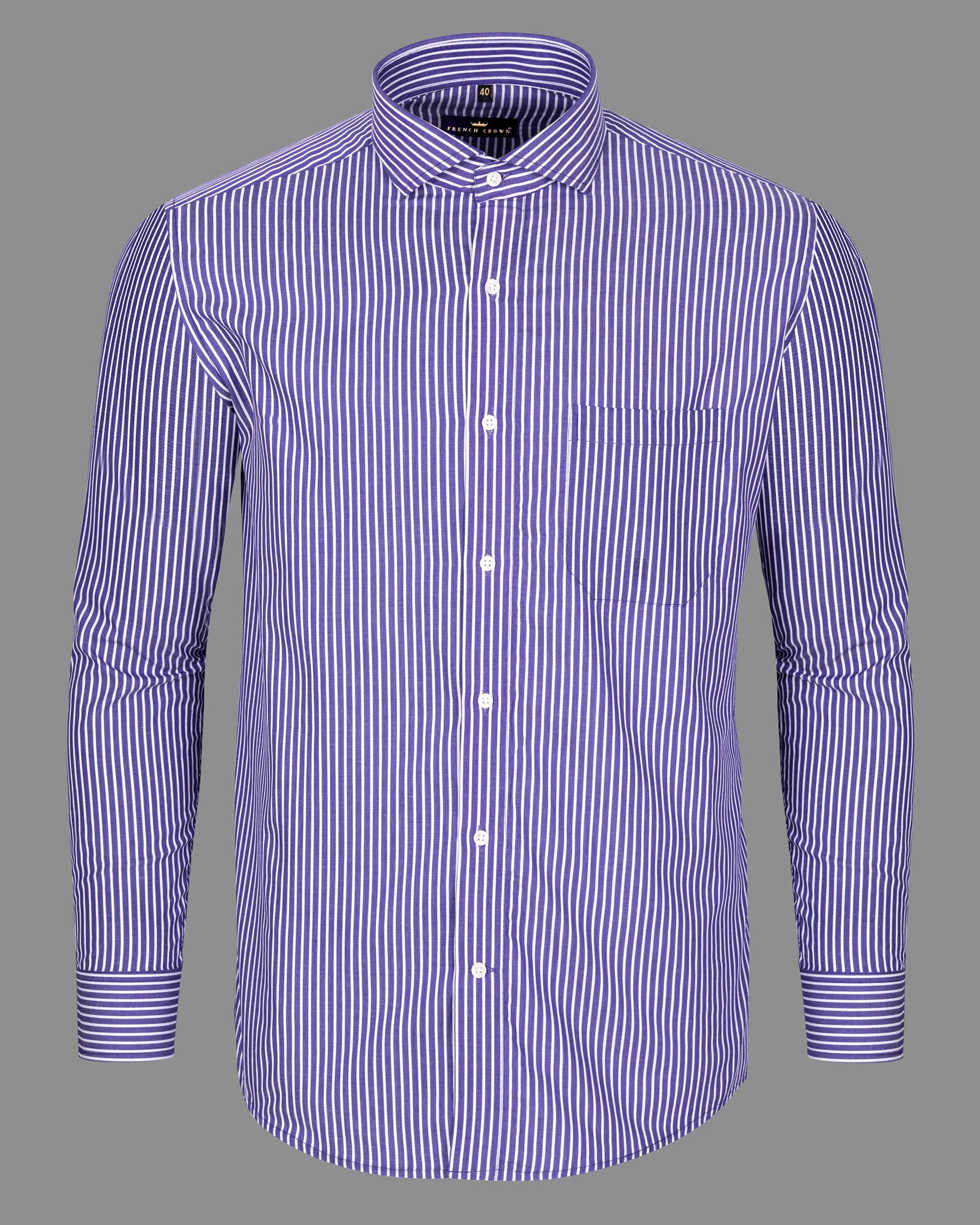 Scampi Blue with white striped Premium Cotton Shirt 5192-CA-38, 5192-CA-H-38, 5192-CA-39, 5192-CA-H-39, 5192-CA-40, 5192-CA-H-40, 5192-CA-42, 5192-CA-H-42, 5192-CA-44, 5192-CA-H-44, 5192-CA-46, 5192-CA-H-46, 5192-CA-48, 5192-CA-H-48, 5192-CA-50, 5192-CA-H-50, 5192-CA-52, 5192-CA-H-52