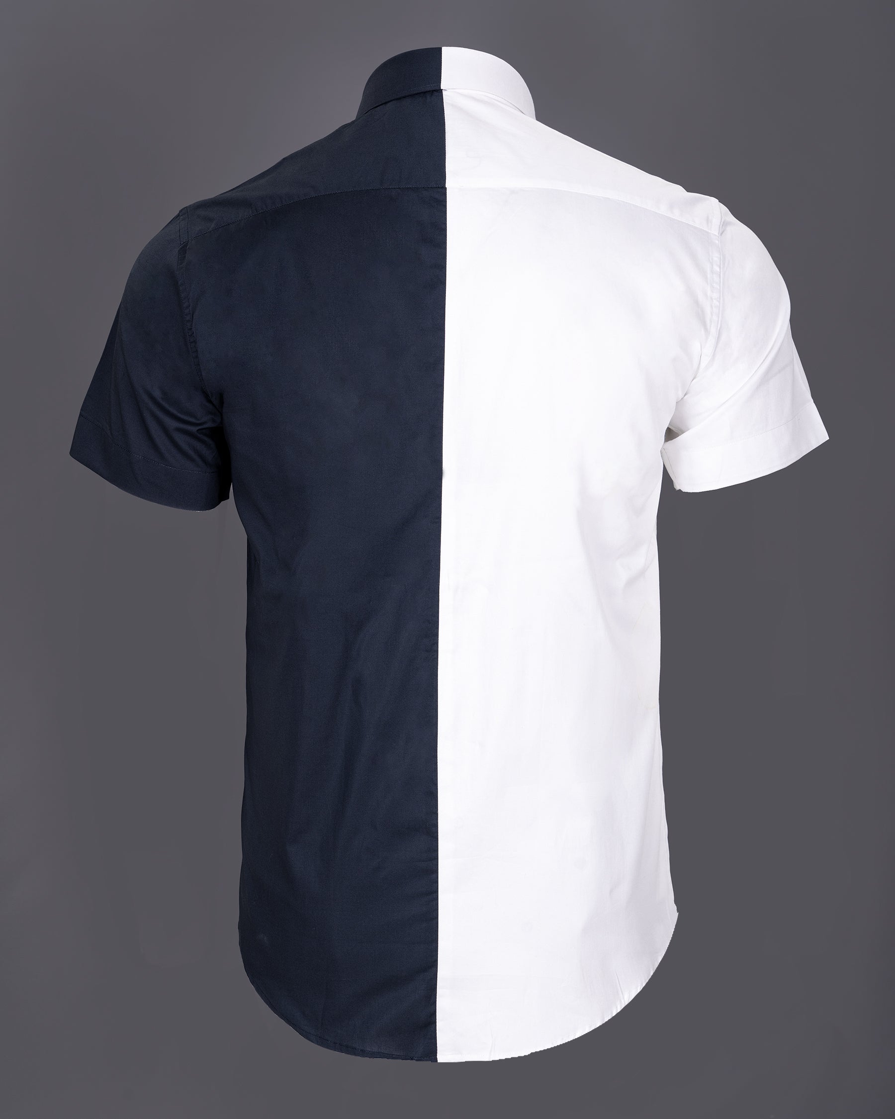 Bright White with navy Patterned Premium Cotton Shirt 5202-BLE-P80-H-38, 5202-BLE-P80-H-39, 5202-BLE-P80-H-40, 5202-BLE-P80-H-42, 5202-BLE-P80-H-44, 5202-BLE-P80-H-46, 5202-BLE-P80-H-48, 5202-BLE-P80-H-50, 5202-BLE-P80-H-52