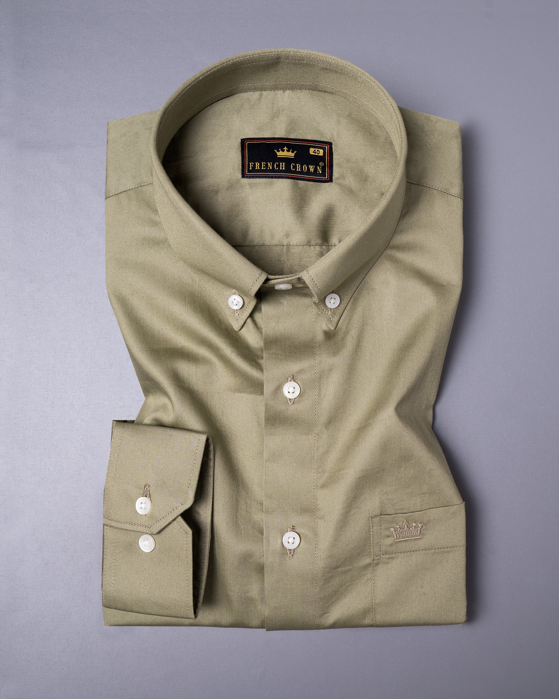 Clay Creek Brown Premium Satin Shirt 5216-BD-38, 5216-BD-H-38, 5216-BD-39, 5216-BD-H-39, 5216-BD-40, 5216-BD-H-40, 5216-BD-42, 5216-BD-H-42, 5216-BD-44, 5216-BD-H-44, 5216-BD-46, 5216-BD-H-46, 5216-BD-48, 5216-BD-H-48, 5216-BD-50, 5216-BD-H-50, 5216-BD-52, 5216-BD-H-52