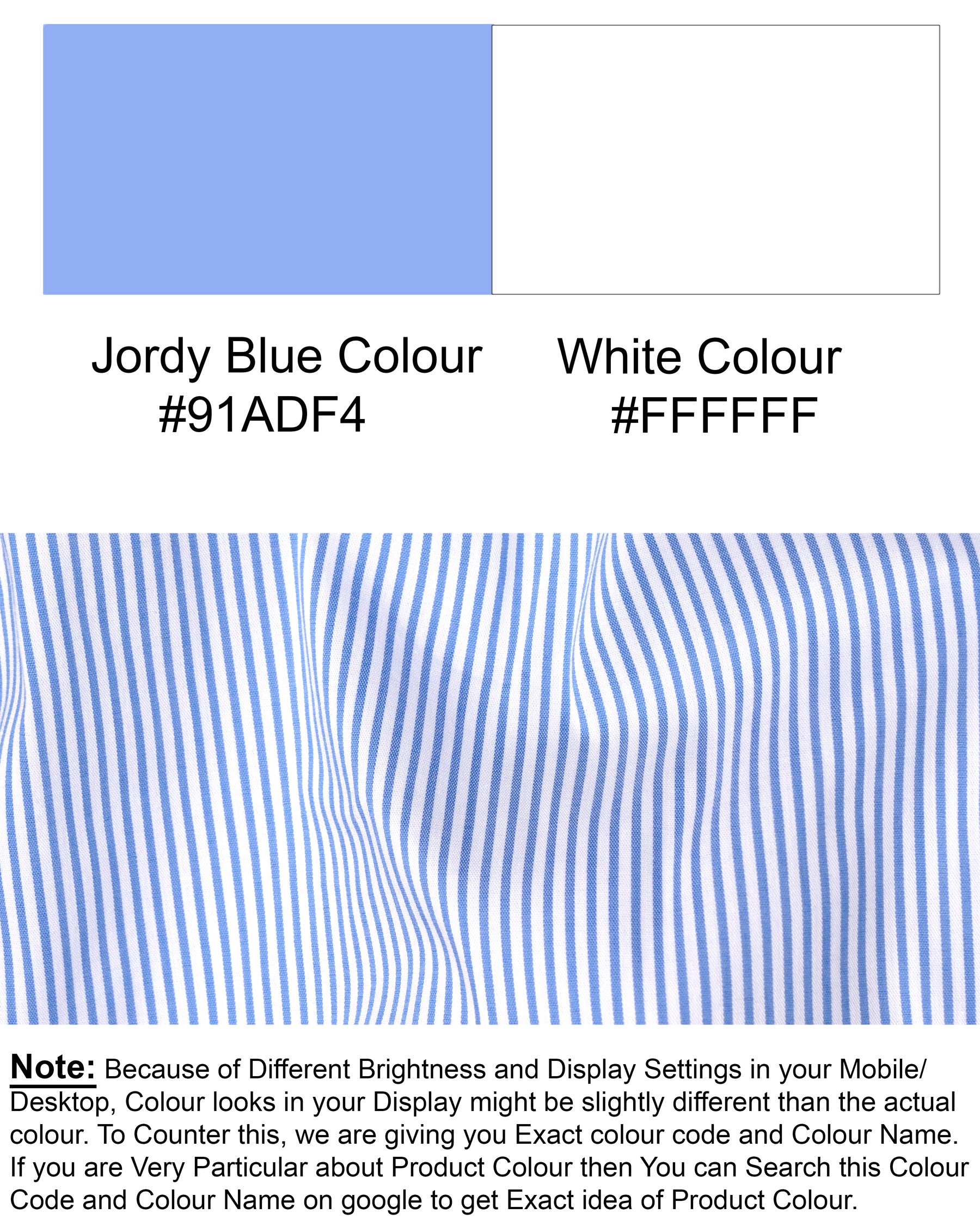 Bright White with Jordy Blue Striped Premium Cotton Shirt 5254-CA-38, 5254-CA-H-38, 5254-CA-39, 5254-CA-H-39, 5254-CA-40, 5254-CA-H-40, 5254-CA-42, 5254-CA-H-42, 5254-CA-44, 5254-CA-H-44, 5254-CA-46, 5254-CA-H-46, 5254-CA-48, 5254-CA-H-48, 5254-CA-50, 5254-CA-H-50, 5254-CA-52, 5254-CA-H-52