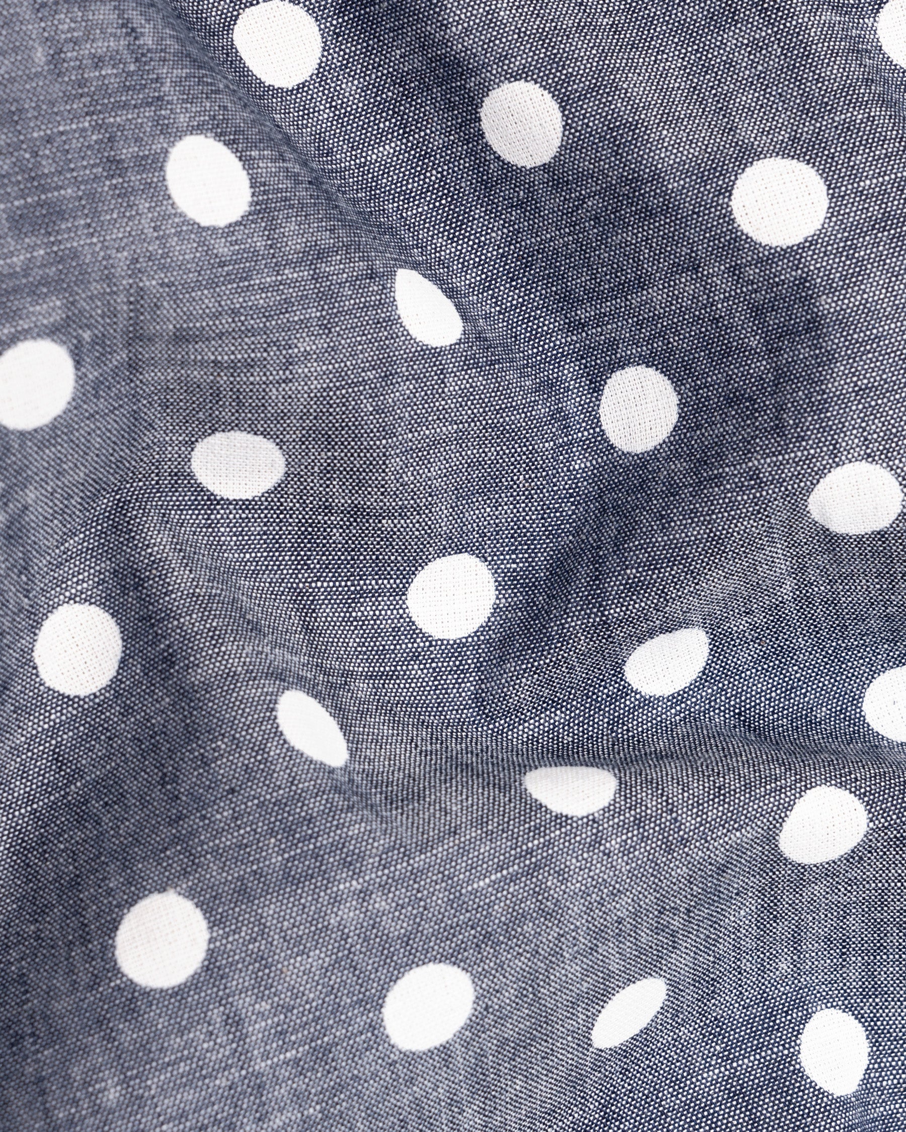 Denim Gray Polka Dotted Chambray Premium Cotton Shirt 5332-BD-38, 5332-BD-H-38, 5332-BD-39, 5332-BD-H-39, 5332-BD-40, 5332-BD-H-40, 5332-BD-42, 5332-BD-H-42, 5332-BD-44, 5332-BD-H-44, 5332-BD-46, 5332-BD-H-46, 5332-BD-48, 5332-BD-H-48, 5332-BD-50, 5332-BD-H-50, 5332-BD-52, 5332-BD-H-52