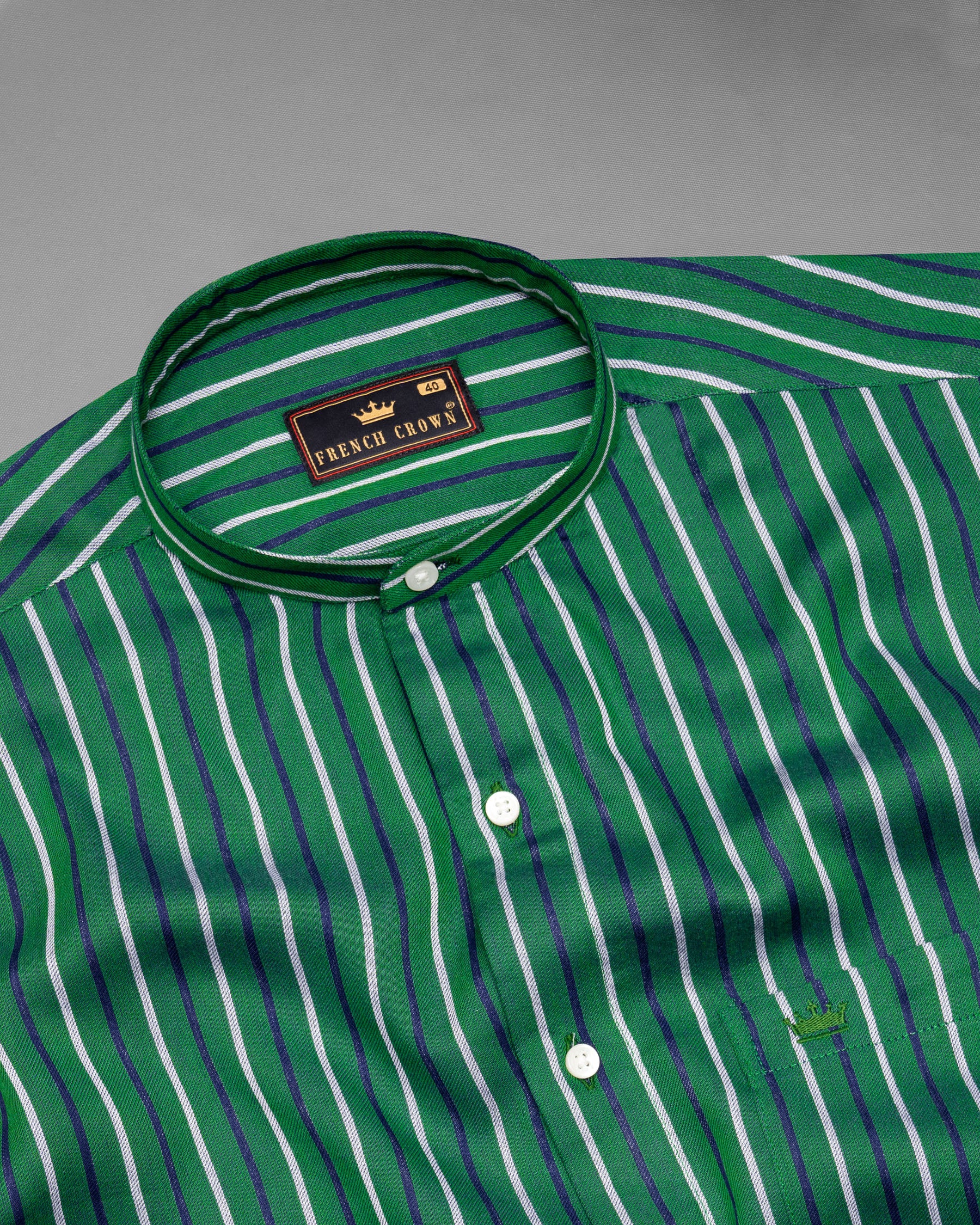 Killarney Green Twill Striped Premium Cotton Shirt 5432-M-38, 5432-M-H-38, 5432-M-39, 5432-M-H-39, 5432-M-40, 5432-M-H-40, 5432-M-42, 5432-M-H-42, 5432-M-44, 5432-M-H-44, 5432-M-46, 5432-M-H-46, 5432-M-48, 5432-M-H-48, 5432-M-50, 5432-M-H-50, 5432-M-52, 5432-M-H-52