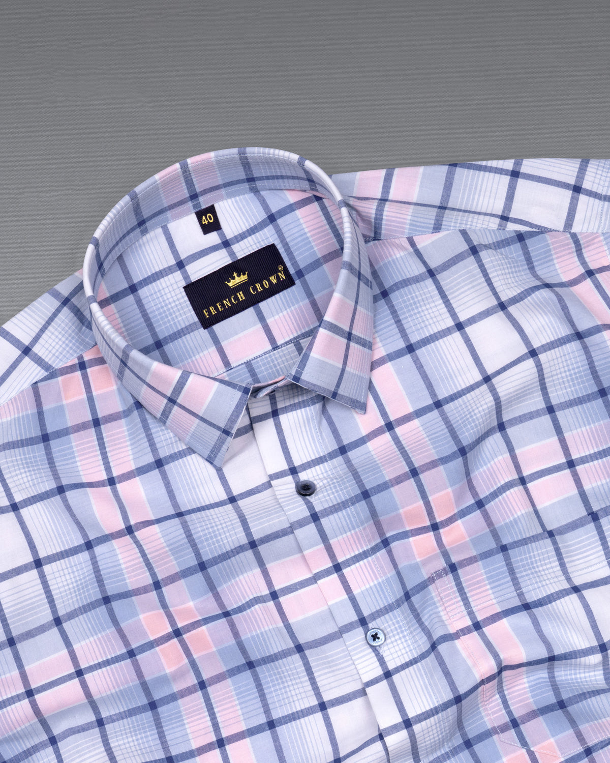 Torea Bay Blue Plaid Premium Cotton Shirt 5591-BLE-38, 5591-BLE-H-38, 5591-BLE-39, 5591-BLE-H-39, 5591-BLE-40, 5591-BLE-H-40, 5591-BLE-42, 5591-BLE-H-42, 5591-BLE-44, 5591-BLE-H-44, 5591-BLE-46, 5591-BLE-H-46, 5591-BLE-48, 5591-BLE-H-48, 5591-BLE-50, 5591-BLE-H-50, 5591-BLE-52, 5591-BLE-H-52