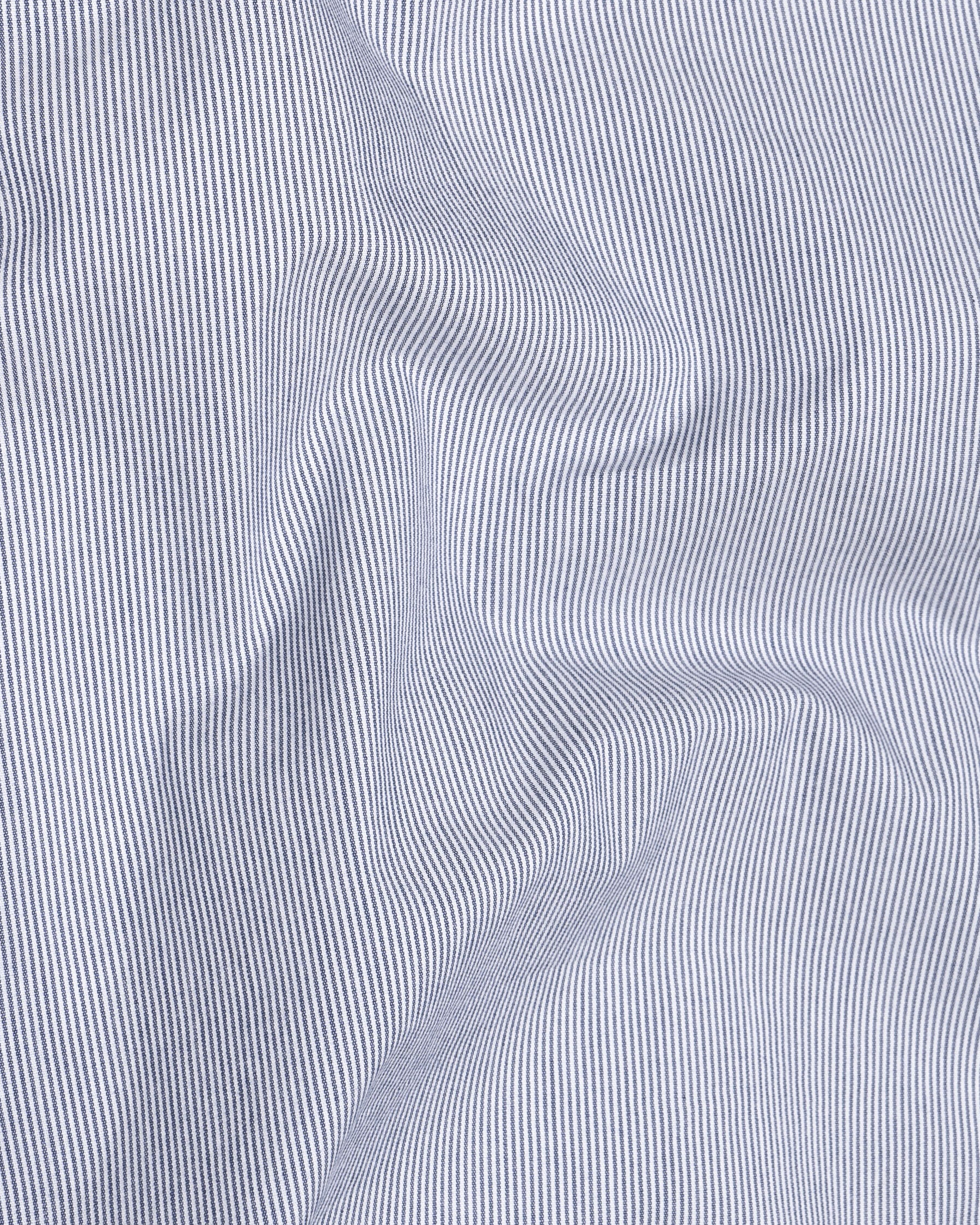 Cadet Blue Pin Striped Premium Cotton Shirt 5638-38, 5638-H-38, 5638-39, 5638-H-39, 5638-40, 5638-H-40, 5638-42, 5638-H-42, 5638-44, 5638-H-44, 5638-46, 5638-H-46, 5638-48, 5638-H-48, 5638-50, 5638-H-50, 5638-52, 5638-H-52