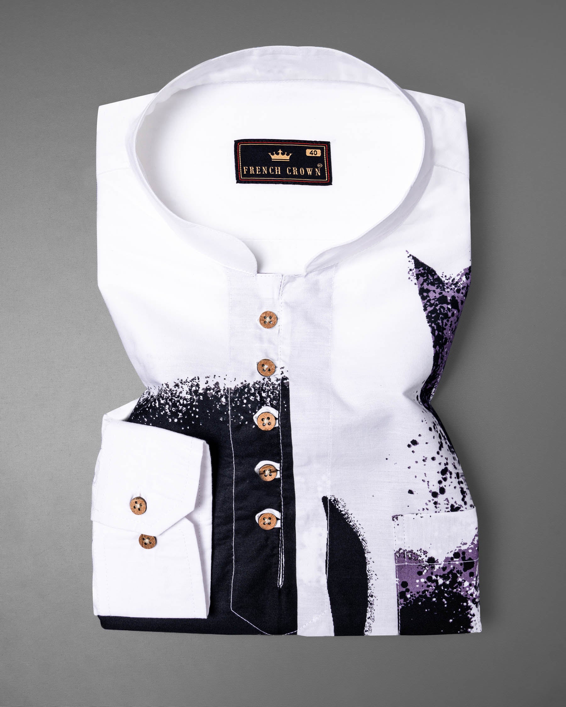 Alabaster Printed Premium Cotton Kurta Shirt 5855-KS-38, 5855-KS-H-38, 5855-KS-39, 5855-KS-H-39, 5855-KS-40, 5855-KS-H-40, 5855-KS-42, 5855-KS-H-42, 5855-KS-44, 5855-KS-H-44, 5855-KS-46, 5855-KS-H-46, 5855-KS-48, 5855-KS-H-48, 5855-KS-50, 5855-KS-H-50, 5855-KS-52, 5855-KS-H-52