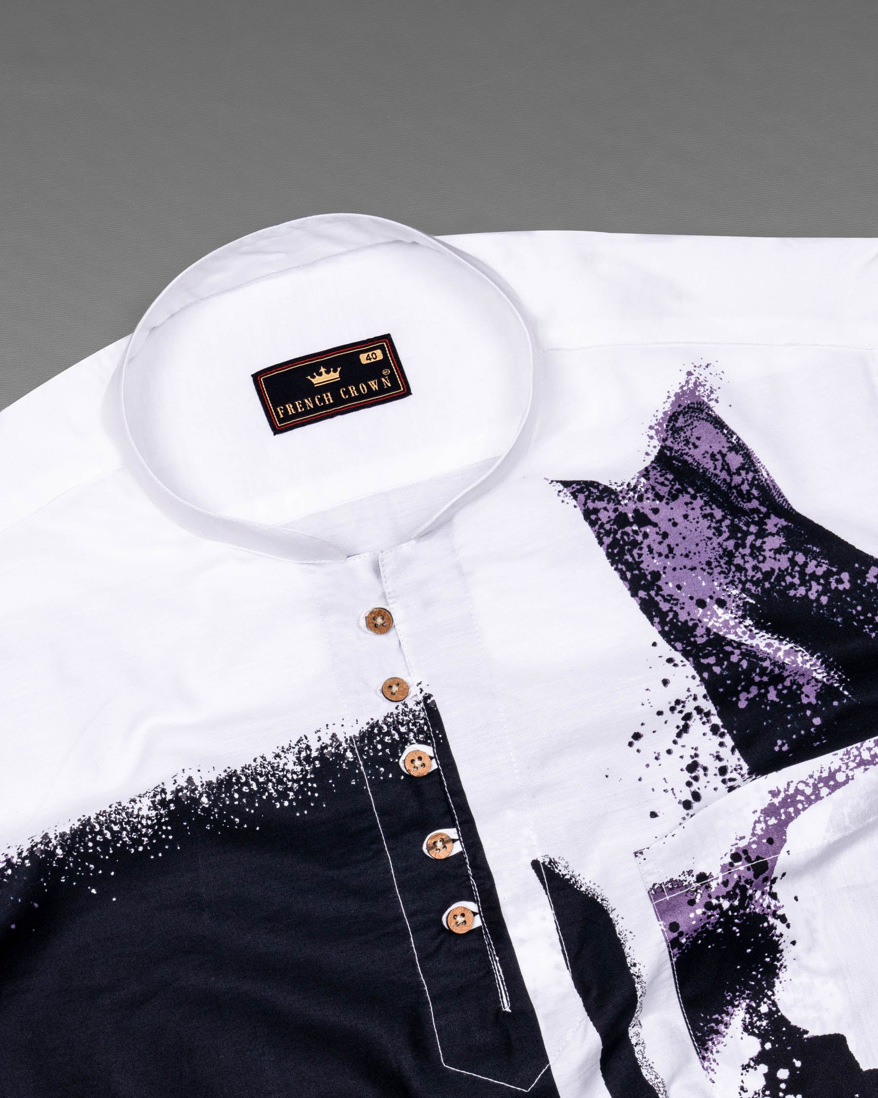 Alabaster Printed Premium Cotton Kurta Shirt 5855-KS-38, 5855-KS-H-38, 5855-KS-39, 5855-KS-H-39, 5855-KS-40, 5855-KS-H-40, 5855-KS-42, 5855-KS-H-42, 5855-KS-44, 5855-KS-H-44, 5855-KS-46, 5855-KS-H-46, 5855-KS-48, 5855-KS-H-48, 5855-KS-50, 5855-KS-H-50, 5855-KS-52, 5855-KS-H-52