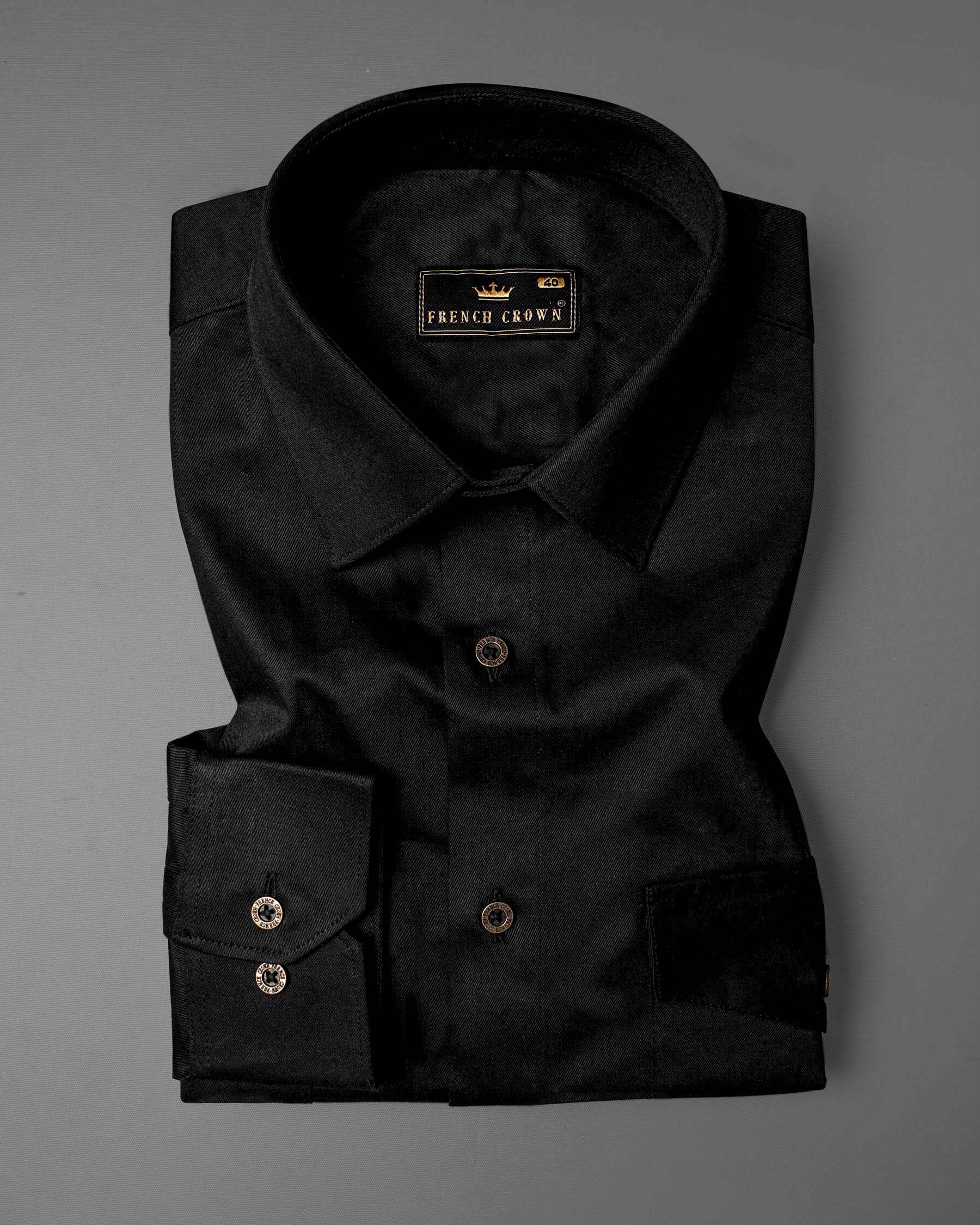 Jade Black Heavyweight Four Pocket Premium Cotton Overshirt 5882-MB-OS-P141-38, 5882-MB-OS-P141-H-38, 5882-MB-OS-P141-39, 5882-MB-OS-P141-H-39, 5882-MB-OS-P141-40, 5882-MB-OS-P141-H-40, 5882-MB-OS-P141-42, 5882-MB-OS-P141-H-42, 5882-MB-OS-P141-44, 5882-MB-OS-P141-H-44, 5882-MB-OS-P141-46, 5882-MB-OS-P141-H-46, 5882-MB-OS-P141-48, 5882-MB-OS-P141-H-48, 5882-MB-OS-P141-50, 5882-MB-OS-P141-H-50, 5882-MB-OS-P141-52, 5882-MB-OS-P141-H-52