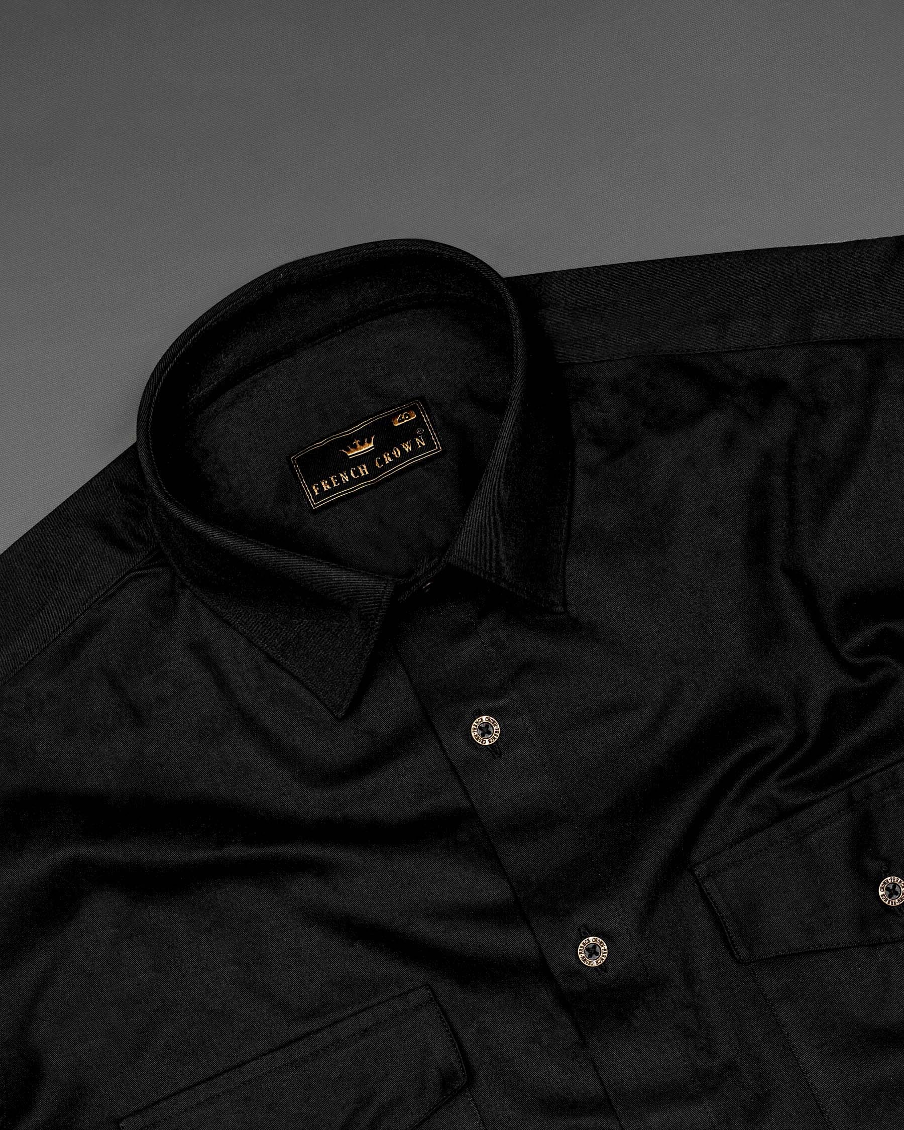 Jade Black Heavyweight Four Pocket Premium Cotton Overshirt 5882-MB-OS-P141-38, 5882-MB-OS-P141-H-38, 5882-MB-OS-P141-39, 5882-MB-OS-P141-H-39, 5882-MB-OS-P141-40, 5882-MB-OS-P141-H-40, 5882-MB-OS-P141-42, 5882-MB-OS-P141-H-42, 5882-MB-OS-P141-44, 5882-MB-OS-P141-H-44, 5882-MB-OS-P141-46, 5882-MB-OS-P141-H-46, 5882-MB-OS-P141-48, 5882-MB-OS-P141-H-48, 5882-MB-OS-P141-50, 5882-MB-OS-P141-H-50, 5882-MB-OS-P141-52, 5882-MB-OS-P141-H-52