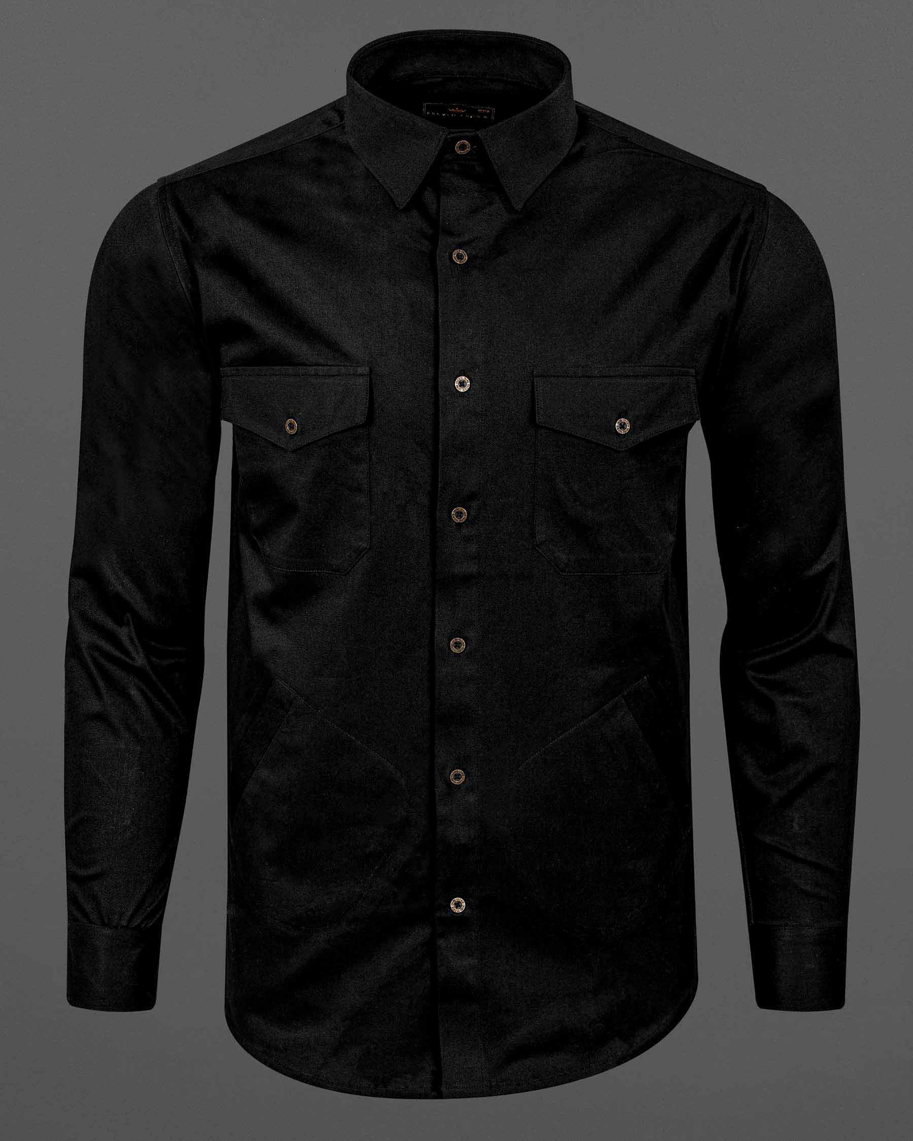 Jade Black Heavyweight Four Pocket Premium Cotton Overshirt 5882-MB-OS-P141-38, 5882-MB-OS-P141-H-38, 5882-MB-OS-P141-39, 5882-MB-OS-P141-H-39, 5882-MB-OS-P141-40, 5882-MB-OS-P141-H-40, 5882-MB-OS-P141-42, 5882-MB-OS-P141-H-42, 5882-MB-OS-P141-44, 5882-MB-OS-P141-H-44, 5882-MB-OS-P141-46, 5882-MB-OS-P141-H-46, 5882-MB-OS-P141-48, 5882-MB-OS-P141-H-48, 5882-MB-OS-P141-50, 5882-MB-OS-P141-H-50, 5882-MB-OS-P141-52, 5882-MB-OS-P141-H-52
