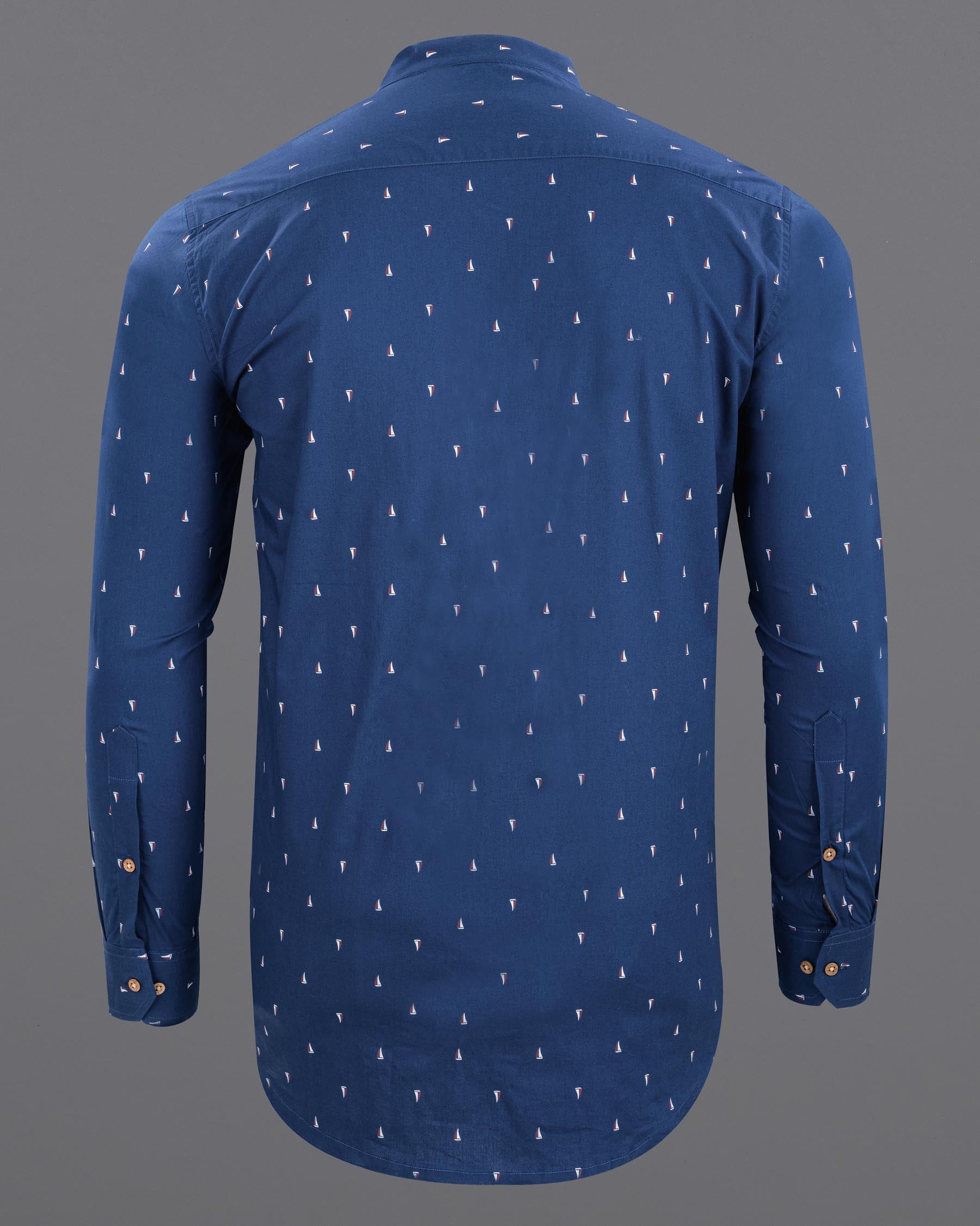 Cello Blue Boats Printed Premium Cotton Kurta Shirt 5913-KS-38, 5913-KS-H-38, 5913-KS-39, 5913-KS-H-39, 5913-KS-40, 5913-KS-H-40, 5913-KS-42, 5913-KS-H-42, 5913-KS-44, 5913-KS-H-44, 5913-KS-46, 5913-KS-H-46, 5913-KS-48, 5913-KS-H-48, 5913-KS-50, 5913-KS-H-50, 5913-KS-52, 5913-KS-H-52