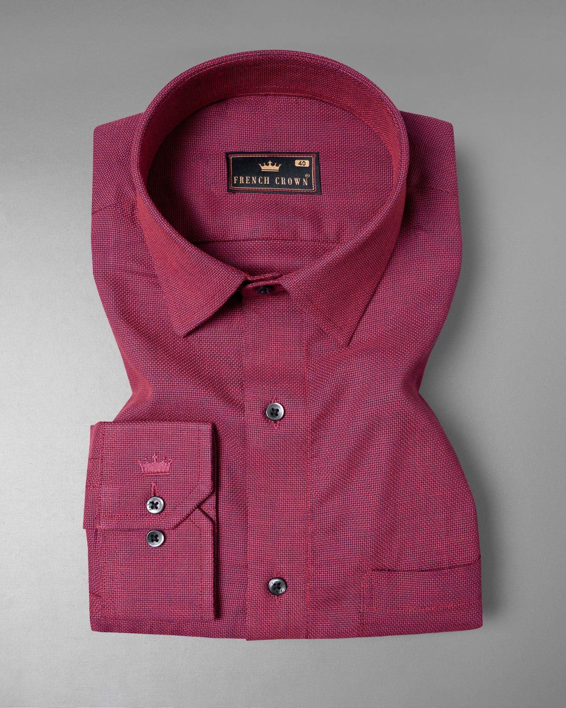 Maroon Dobby Textured Premium Giza Cotton Shirt 5970-BLK-38, 5970-BLK-H-38, 5970-BLK-39, 5970-BLK-H-39, 5970-BLK-40, 5970-BLK-H-40, 5970-BLK-42, 5970-BLK-H-42, 5970-BLK-44, 5970-BLK-H-44, 5970-BLK-46, 5970-BLK-H-46, 5970-BLK-48, 5970-BLK-H-48, 5970-BLK-50, 5970-BLK-H-50, 5970-BLK-52, 5970-BLK-H-52