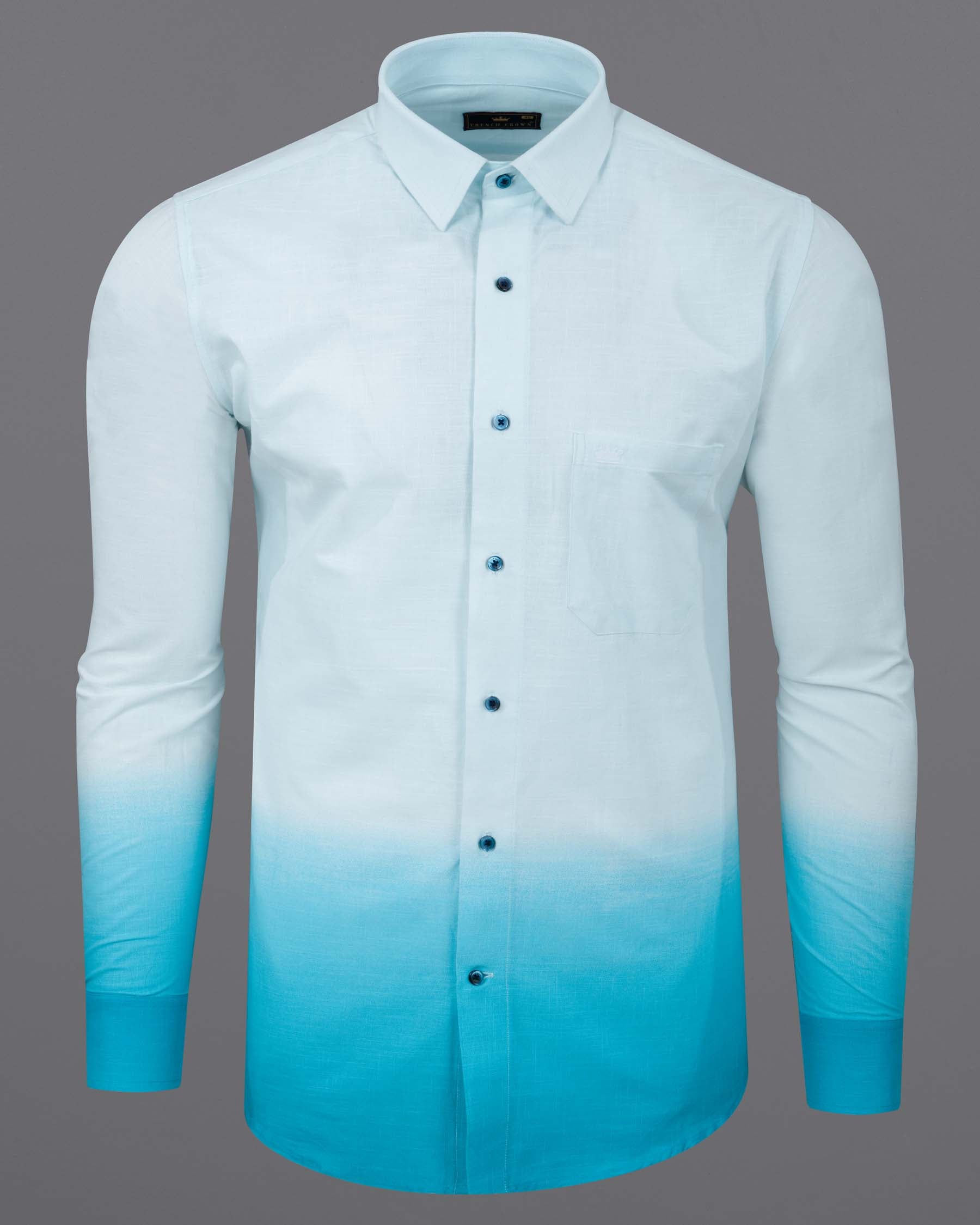 Oyster Bay with Blizzard Blue Royal Oxford Overshirt/Shacket