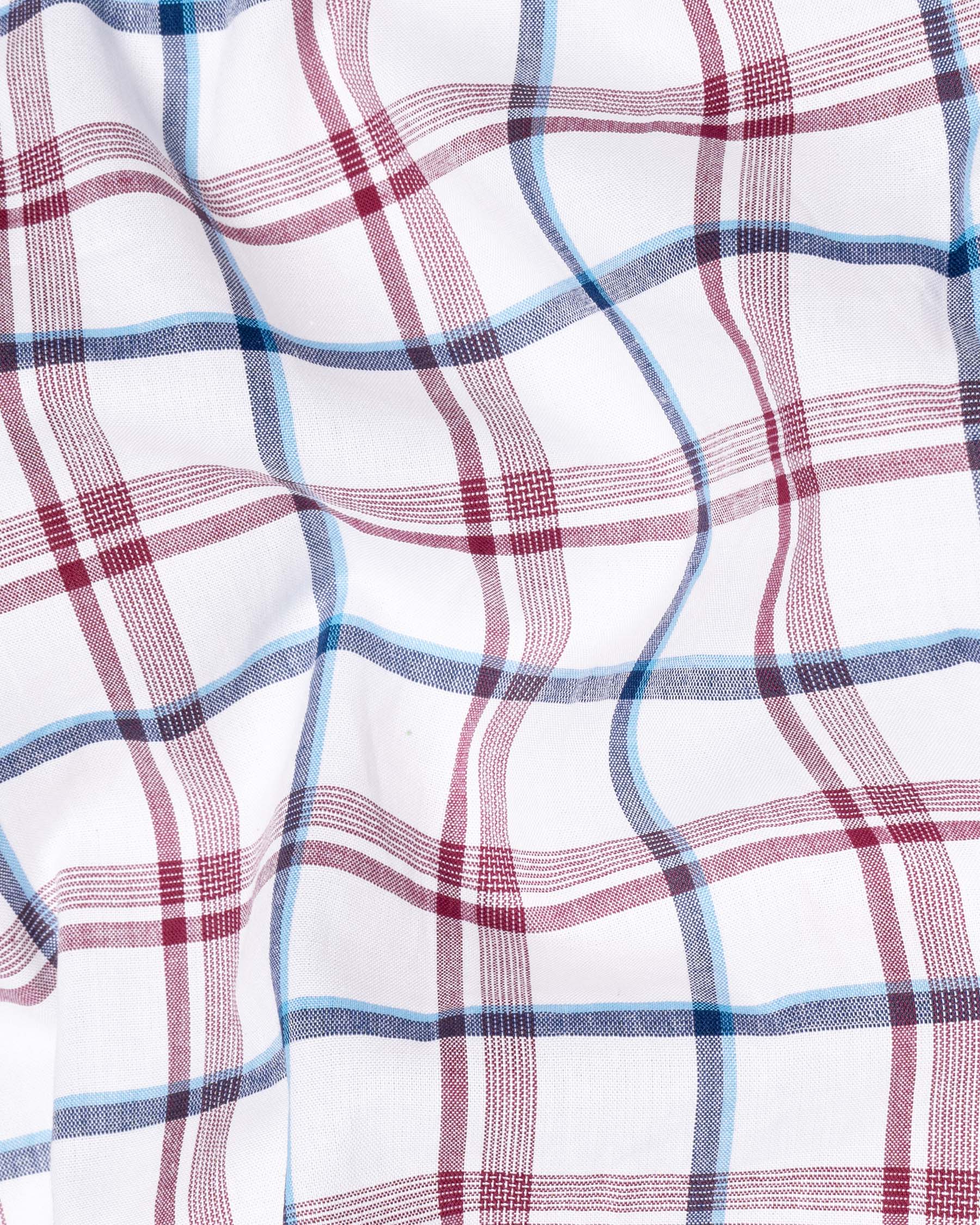 Bright White Plaid Premium Cotton Shirt 6047-BD-38, 6047-BD-H-38, 6047-BD-39, 6047-BD-H-39, 6047-BD-40, 6047-BD-H-40, 6047-BD-42, 6047-BD-H-42, 6047-BD-44, 6047-BD-H-44, 6047-BD-46, 6047-BD-H-46, 6047-BD-48, 6047-BD-H-48, 6047-BD-50, 6047-BD-H-50, 6047-BD-52, 6047-BD-H-52