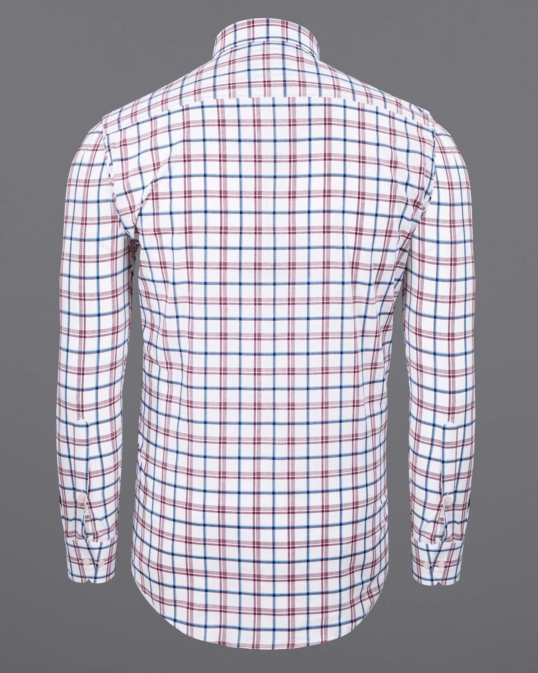 Bright White Plaid Premium Cotton Shirt 6047-BD-38, 6047-BD-H-38, 6047-BD-39, 6047-BD-H-39, 6047-BD-40, 6047-BD-H-40, 6047-BD-42, 6047-BD-H-42, 6047-BD-44, 6047-BD-H-44, 6047-BD-46, 6047-BD-H-46, 6047-BD-48, 6047-BD-H-48, 6047-BD-50, 6047-BD-H-50, 6047-BD-52, 6047-BD-H-52