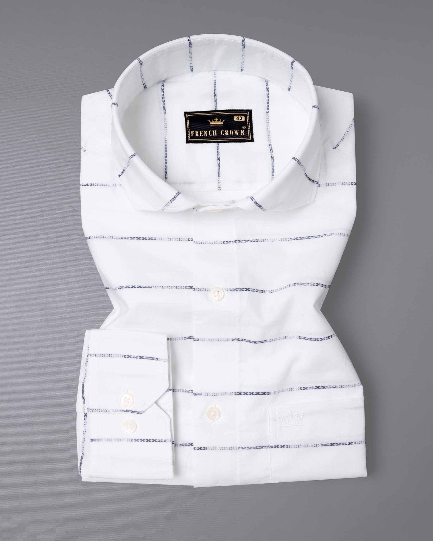 Bright White Striped Dobby Striped Premium Giza Cotton Shirt 6164-CA-38, 6164-CA-H-38, 6164-CA-39, 6164-CA-H-39, 6164-CA-40, 6164-CA-H-40, 6164-CA-42, 6164-CA-H-42, 6164-CA-44, 6164-CA-H-44, 6164-CA-46, 6164-CA-H-46, 6164-CA-48, 6164-CA-H-48, 6164-CA-50, 6164-CA-H-50, 6164-CA-52, 6164-CA-H-52