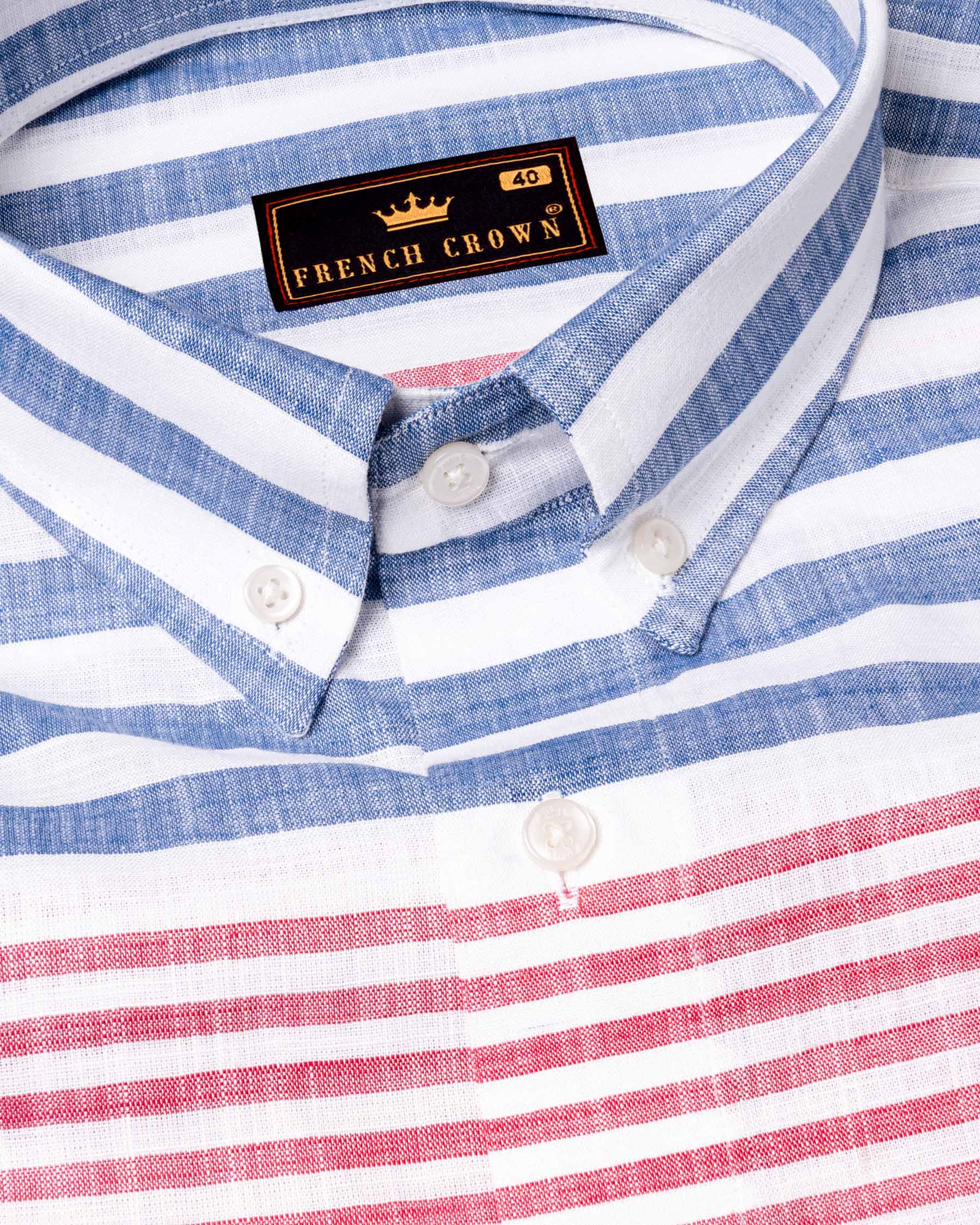 Bright White Multicolor Striped Luxurious Linen Shirt 6165-BD-38, 6165-BD-H-38, 6165-BD-39, 6165-BD-H-39, 6165-BD-40, 6165-BD-H-40, 6165-BD-42, 6165-BD-H-42, 6165-BD-44, 6165-BD-H-44, 6165-BD-46, 6165-BD-H-46, 6165-BD-48, 6165-BD-H-48, 6165-BD-50, 6165-BD-H-50, 6165-BD-52, 6165-BD-H-52.