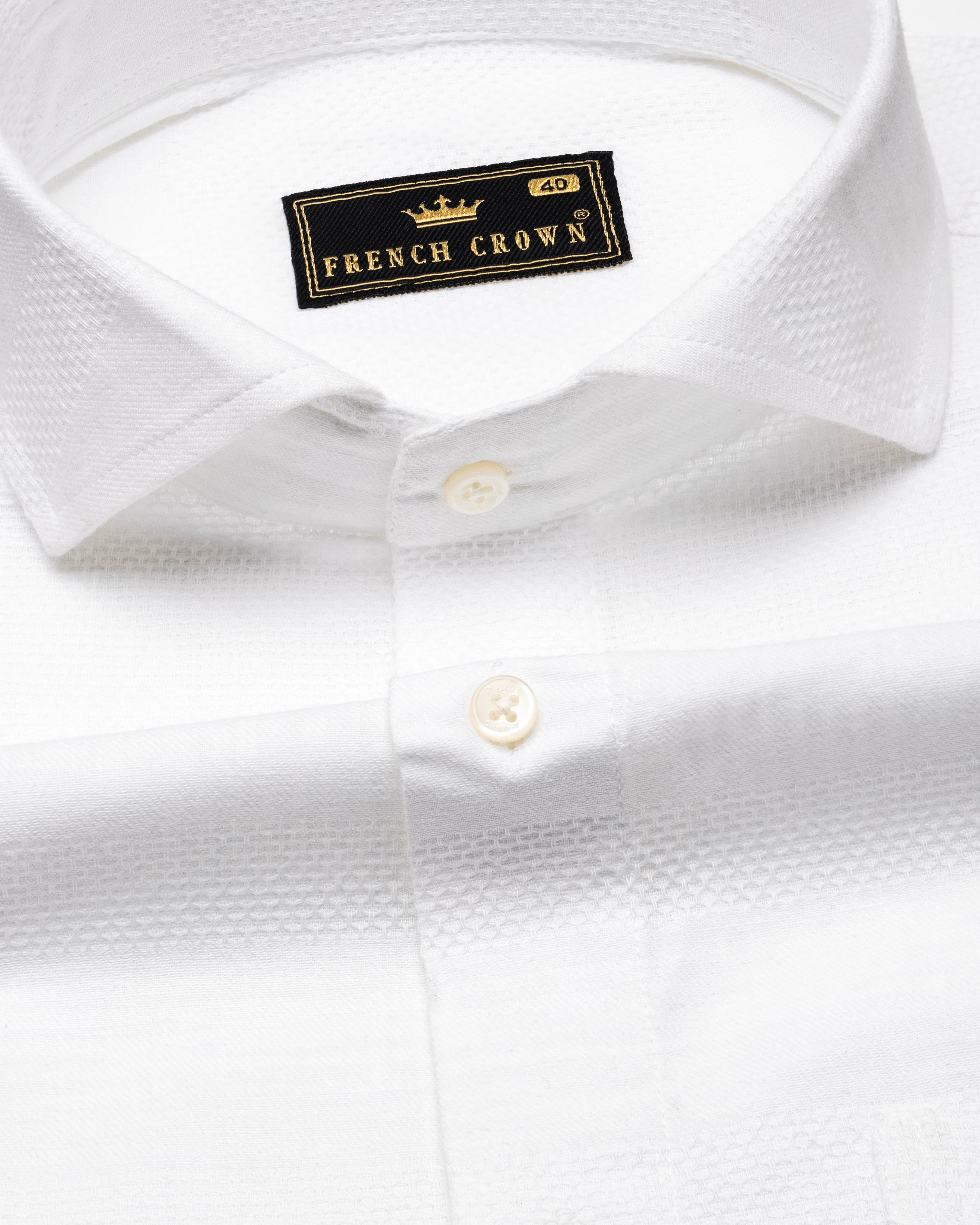 Bright White with Traditional Hand Embroidered Dobby Premium Giza Cotton Shirt 6187-CA-E076-38, 6187-CA-E076-H-38, 6187-CA-E076-39, 6187-CA-E076-H-39, 6187-CA-E076-40, 6187-CA-E076-H-40, 6187-CA-E076-42, 6187-CA-E076-H-42, 6187-CA-E076-44, 6187-CA-E076-H-44, 6187-CA-E076-46, 6187-CA-E076-H-46, 6187-CA-E076-48, 6187-CA-E076-H-48, 6187-CA-E076-50, 6187-CA-E076-H-50, 6187-CA-E076-52, 6187-CA-E076-H-52