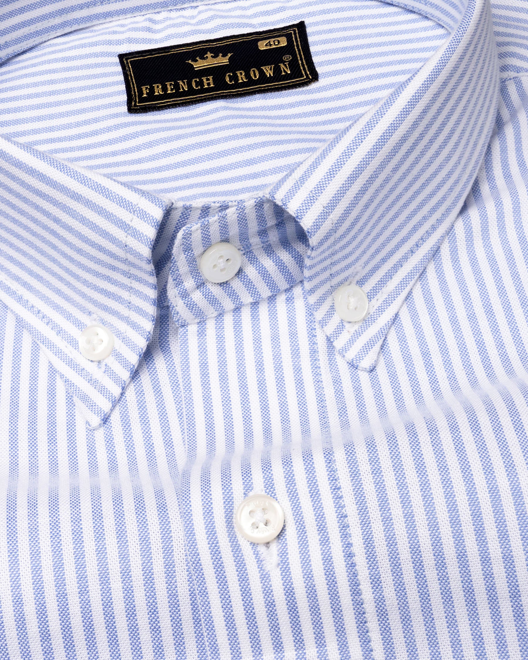 Wistful Blue Striped Royal Oxford Shirt 6249-BD-38, 6249-BD-H-38, 6249-BD-39, 6249-BD-H-39, 6249-BD-40, 6249-BD-H-40, 6249-BD-42, 6249-BD-H-42, 6249-BD-44, 6249-BD-H-44, 6249-BD-46, 6249-BD-H-46, 6249-BD-48, 6249-BD-H-48, 6249-BD-50, 6249-BD-H-50, 6249-BD-52, 6249-BD-H-52