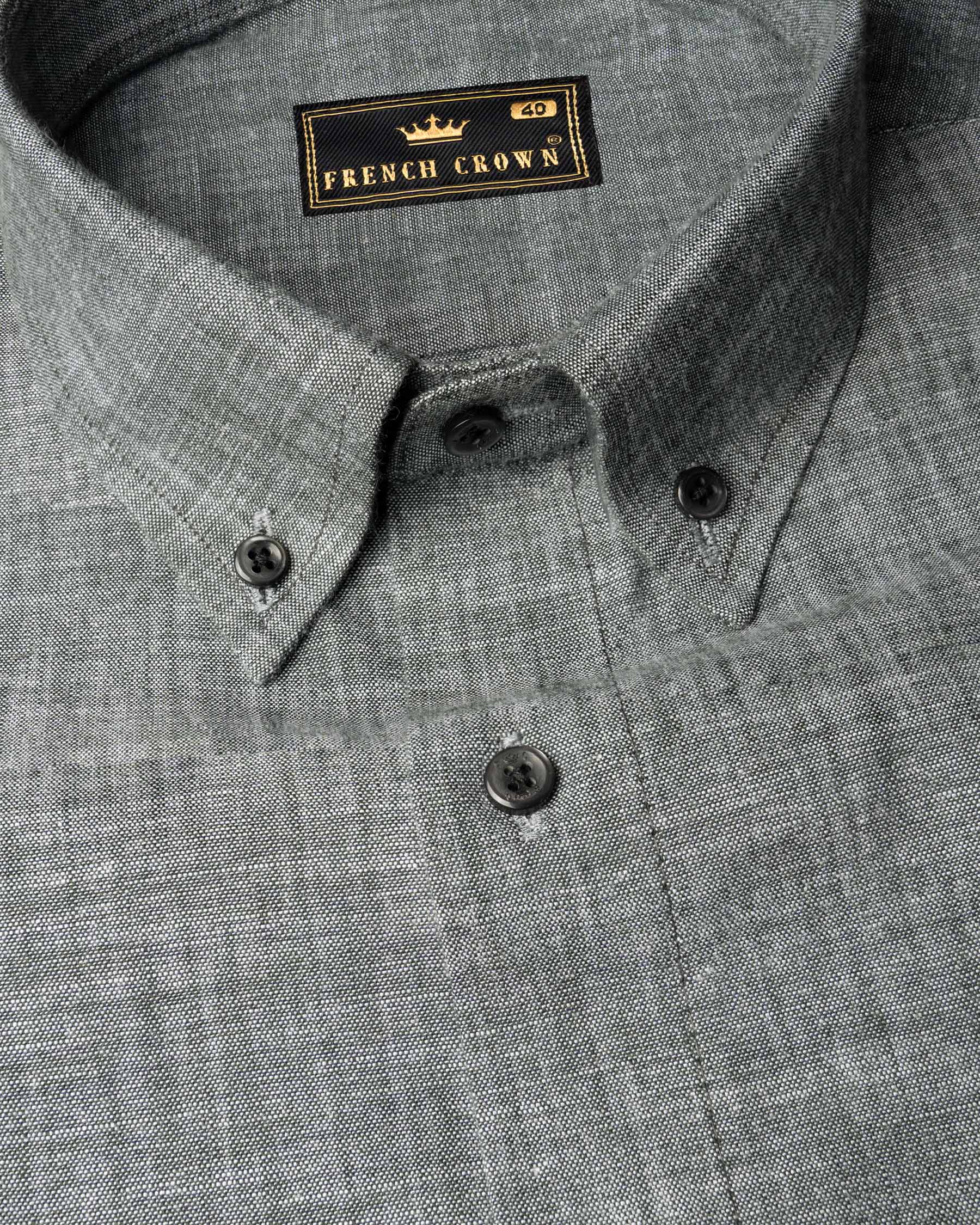 Gunsmoke Gray Royal Oxford Shirt 6319-BD-BLK-38, 6319-BD-BLK-H-38, 6319-BD-BLK-39, 6319-BD-BLK-H-39, 6319-BD-BLK-40, 6319-BD-BLK-H-40, 6319-BD-BLK-42, 6319-BD-BLK-H-42, 6319-BD-BLK-44, 6319-BD-BLK-H-44, 6319-BD-BLK-46, 6319-BD-BLK-H-46, 6319-BD-BLK-48, 6319-BD-BLK-H-48, 6319-BD-BLK-50, 6319-BD-BLK-H-50, 6319-BD-BLK-52, 6319-BD-BLK-H-52