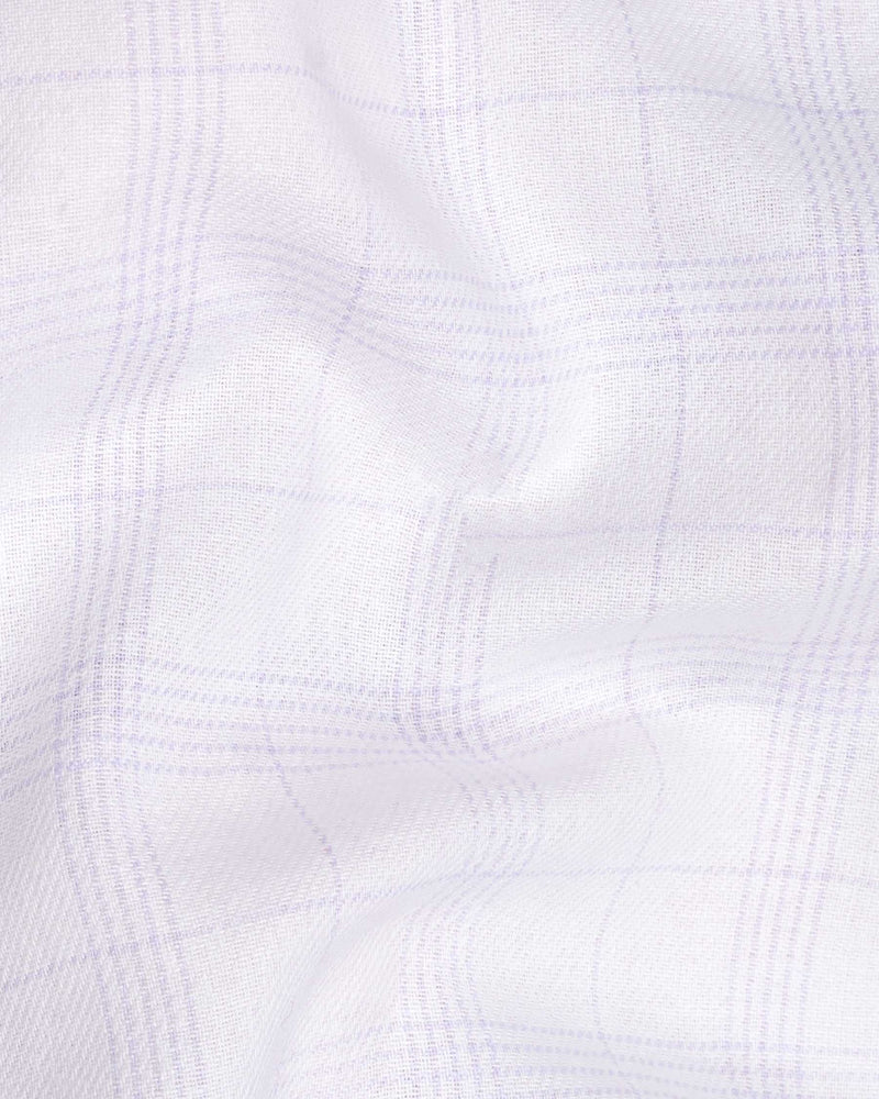 Bright White Twill Subtle Plaid Premium Cotton Shirt 6378-BD-38,6378-BD-H-38,6378-BD-39,6378-BD-H-39,6378-BD-40,6378-BD-H-40,6378-BD-42,6378-BD-H-42,6378-BD-44,6378-BD-H-44,6378-BD-46,6378-BD-H-46,6378-BD-48,6378-BD-H-48,6378-BD-50,6378-BD-H-50,6378-BD-52,6378-BD-H-52