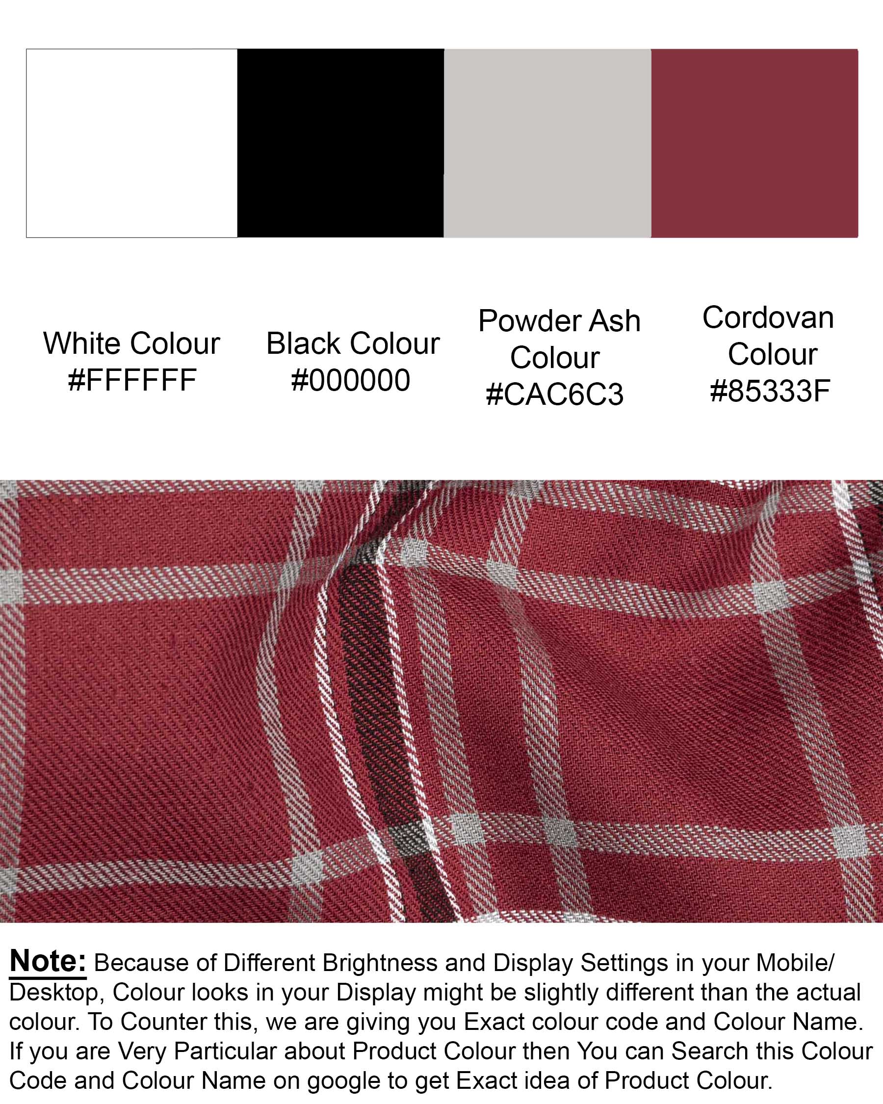 Cordovan Red Twill Windowpane Premium Cotton Shirt 6412-BD-BLK-38, 6412-BD-BLK-H-38, 6412-BD-BLK-39, 6412-BD-BLK-H-39, 6412-BD-BLK-40, 6412-BD-BLK-H-40, 6412-BD-BLK-42, 6412-BD-BLK-H-42, 6412-BD-BLK-44, 6412-BD-BLK-H-44, 6412-BD-BLK-46, 6412-BD-BLK-H-46, 6412-BD-BLK-48, 6412-BD-BLK-H-48, 6412-BD-BLK-50, 6412-BD-BLK-H-50, 6412-BD-BLK-52, 6412-BD-BLK-H-52