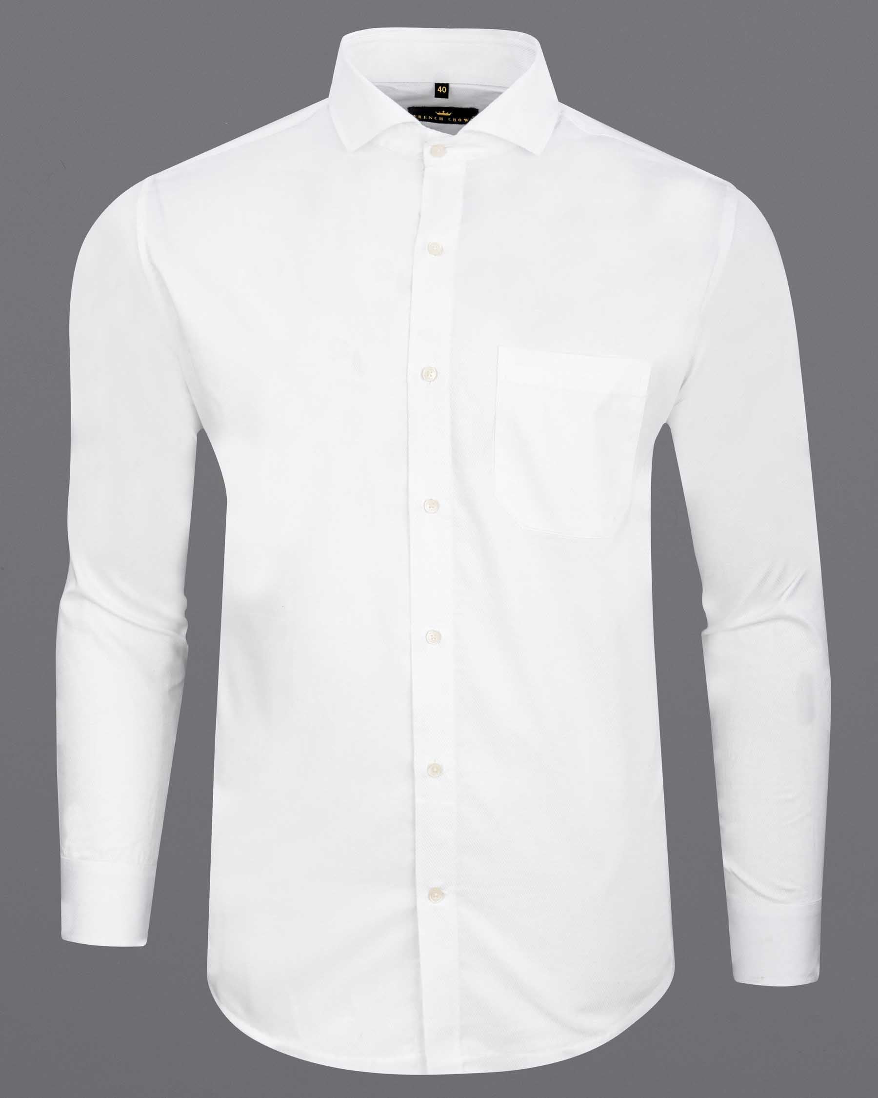 Bright White Dobby Textured Premium Giza  Cotton Shirt 6433-CA-38, 6433-CA-H-38, 6433-CA-39, 6433-CA-H-39, 6433-CA-40, 6433- M-H-40, 6433-CA-42, 6433-CA-H-42, 6433-CA-44, 6433-CA-H-44, 6433-CA-46, 6433-CA-H-46, 6433-CA-48, 6433-CA-H-48, 6433-CA-50, 6433-CA-H-50, 6433-CA-52, 6433-CA-H-52