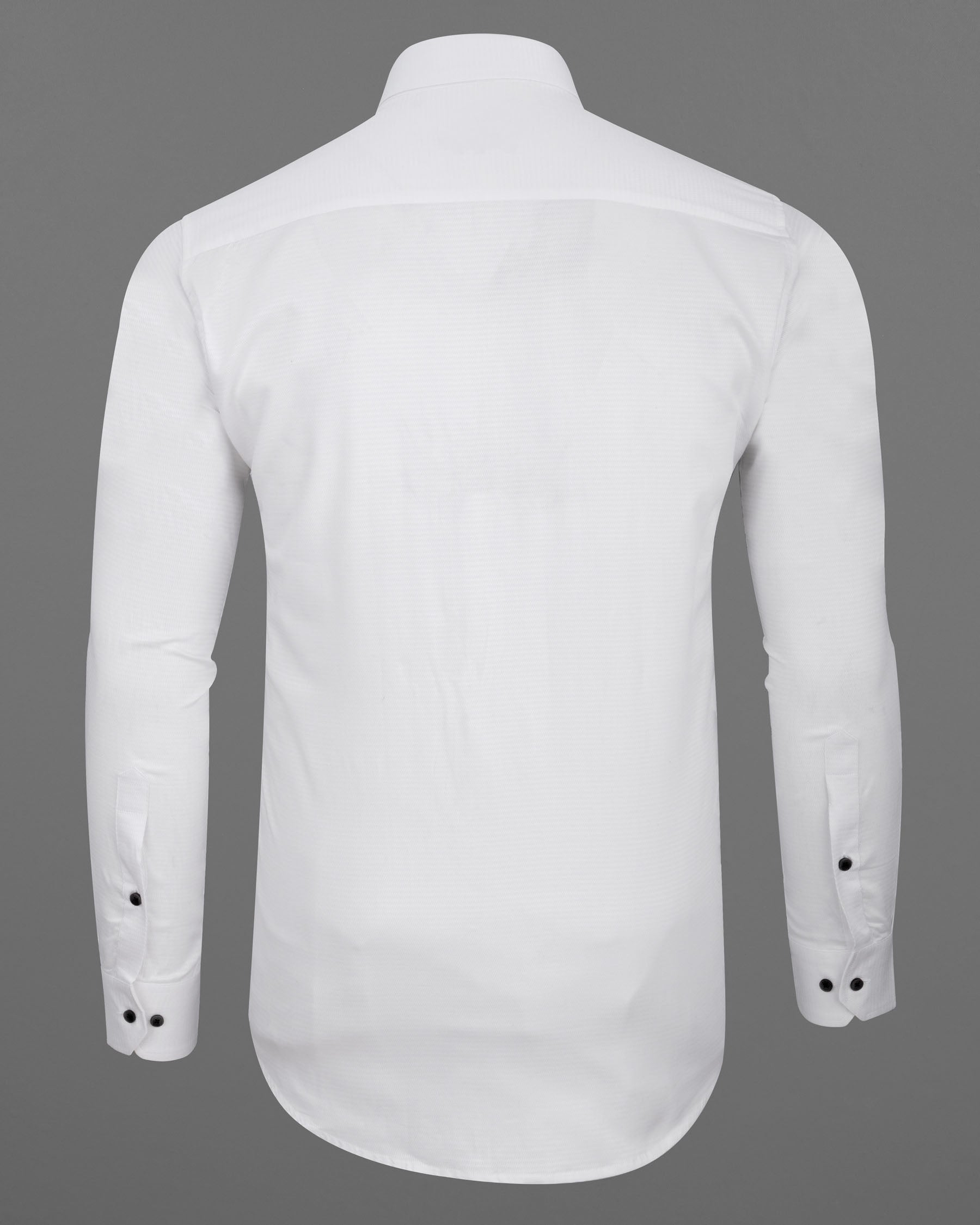 Bright White Dobby Textured Premium Giza Cotton Shirt 6436-BLK-38, 6436-BLK-H-38, 6436-BLK-39, 6436-BLK-H-39, 6436-BLK-40, 6436- M-H-40, 6436-BLK-42, 6436-BLK-H-42, 6436-BLK-44, 6436-BLK-H-44, 6436-BLK-46, 6436-BLK-H-46, 6436-BLK-48, 6436-BLK-H-48, 6436-BLK-50, 6436-BLK-H-50, 6436-BLK-52, 6436-BLK-H-52