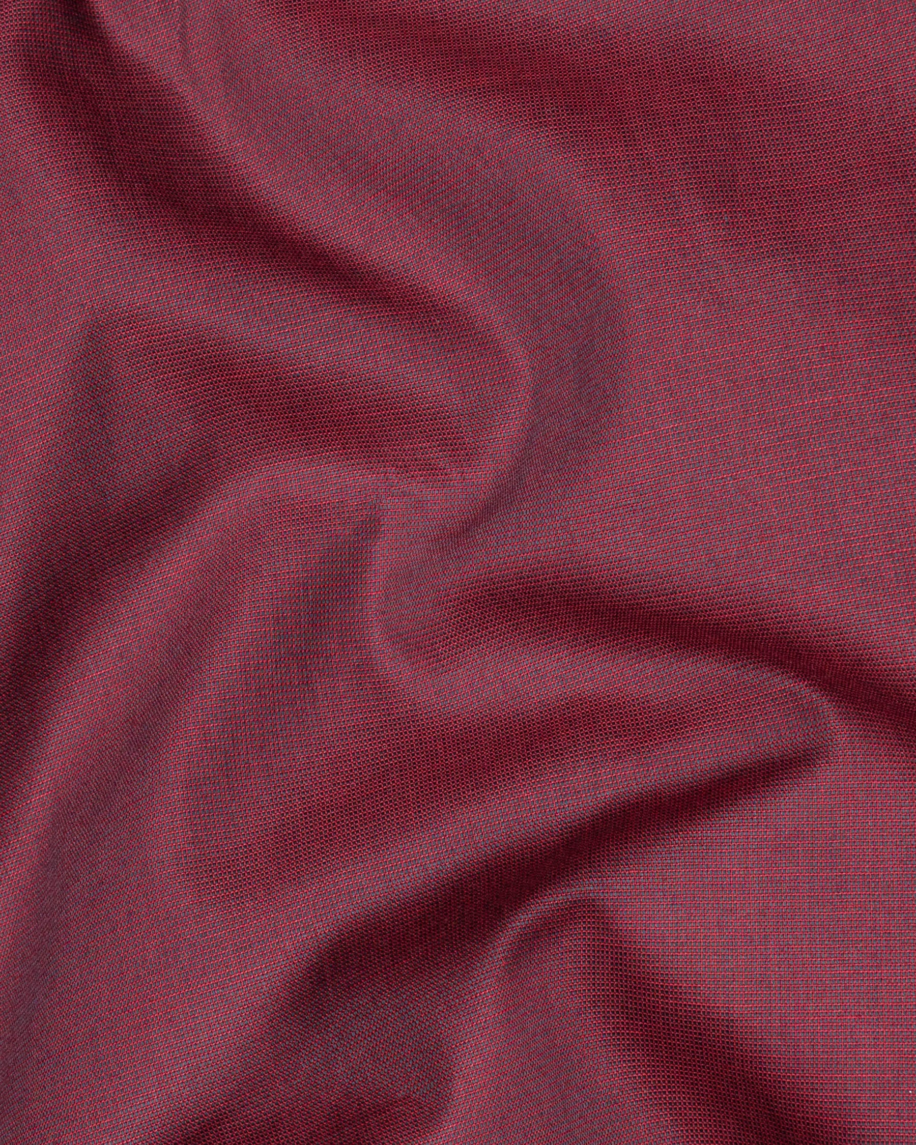 Cordovan Maroon Chambray Textured Shirt 6481-CA-38, 6481-CA-H-38, 6481-CA-39, 6481-CA-H-39, 6481-CA-40, 6481-CA-H-40, 6481-CA-42, 6481-CA-H-42, 6481-CA-44, 6481-CA-H-44, 6481-CA-46, 6481-CA-H-46, 6481-CA-48, 6481-CA-H-48, 6481-CA-50, 6481-CA-H-50, 6481-CA-52, 6481-CA-H-52