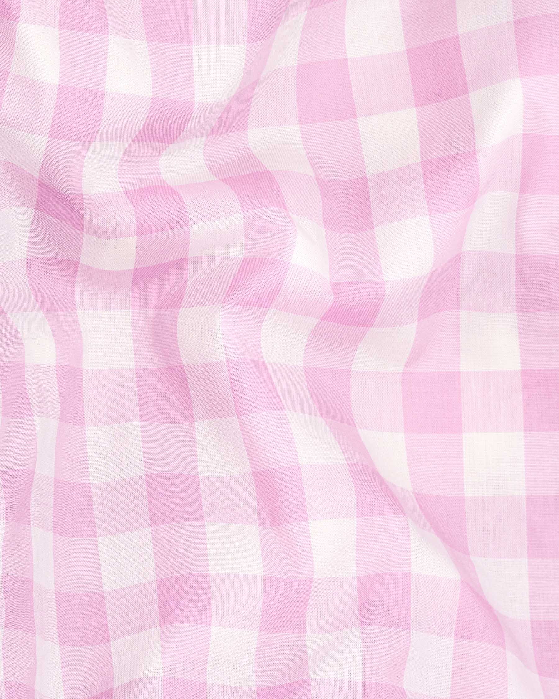 Chantilly Pink and White Checkered Premium Cotton Shirt 6501-M-38, 6501-M-H-38, 6501-M-39, 6501-M-H-39, 6501-M-40, 6501-M-H-40, 6501-M-42, 6501-M-H-42, 6501-M-44, 6501-M-H-44, 6501-M-46, 6501-M-H-46, 6501-M-48, 6501-M-H-48, 6501-M-50, 6501-M-H-50, 6501-M-52, 6501-M-H-52