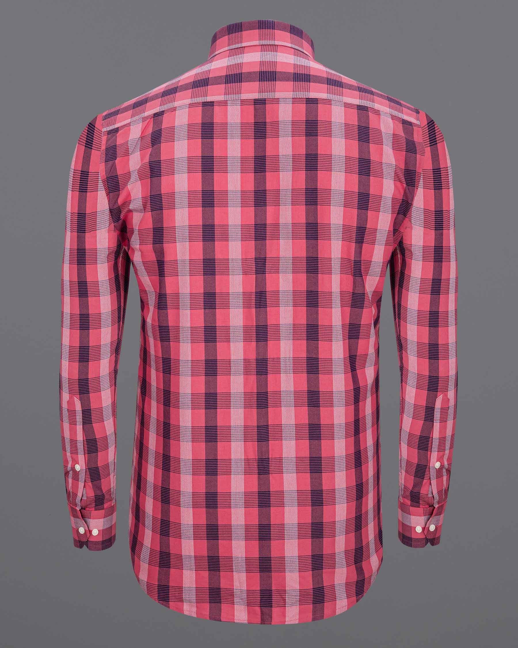 Holy Pink Checkered Royal Oxford Shirt 6511-BD-38, 6511-BD-H-38, 6511-BD-39, 6511-BD-H-39, 6511-BD-40, 6511-BD-H-40, 6511-BD-42, 6511-BD-H-42, 6511-BD-44, 6511-BD-H-44, 6511-BD-46, 6511-BD-H-46, 6511-BD-48, 6511-BD-H-48, 6511-BD-50, 6511-BD-H-50, 6511-BD-52, 6511-BD-H-52