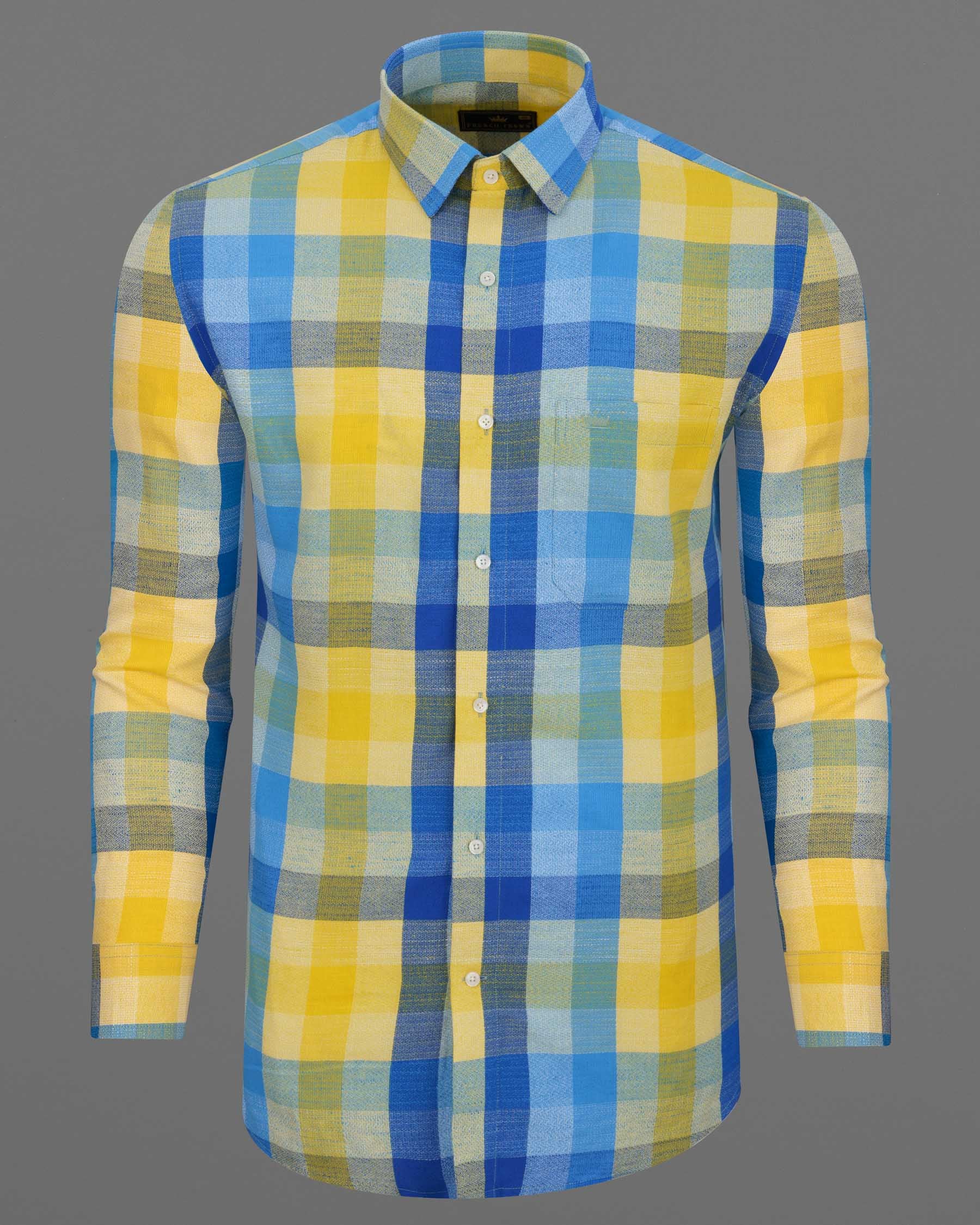 Candlelight Multicolour Checkered Dobby Premium Giza Cotton Shirt 6512-38, 6512-H-38, 6512-39, 6512-H-39, 6512-40, 6512-H-40, 6512-42, 6512-H-42, 6512-44, 6512-H-44, 6512-46, 6512-H-46, 6512-48, 6512-H-48, 6512-50, 6512-H-50, 6512-52, 6512-H-52