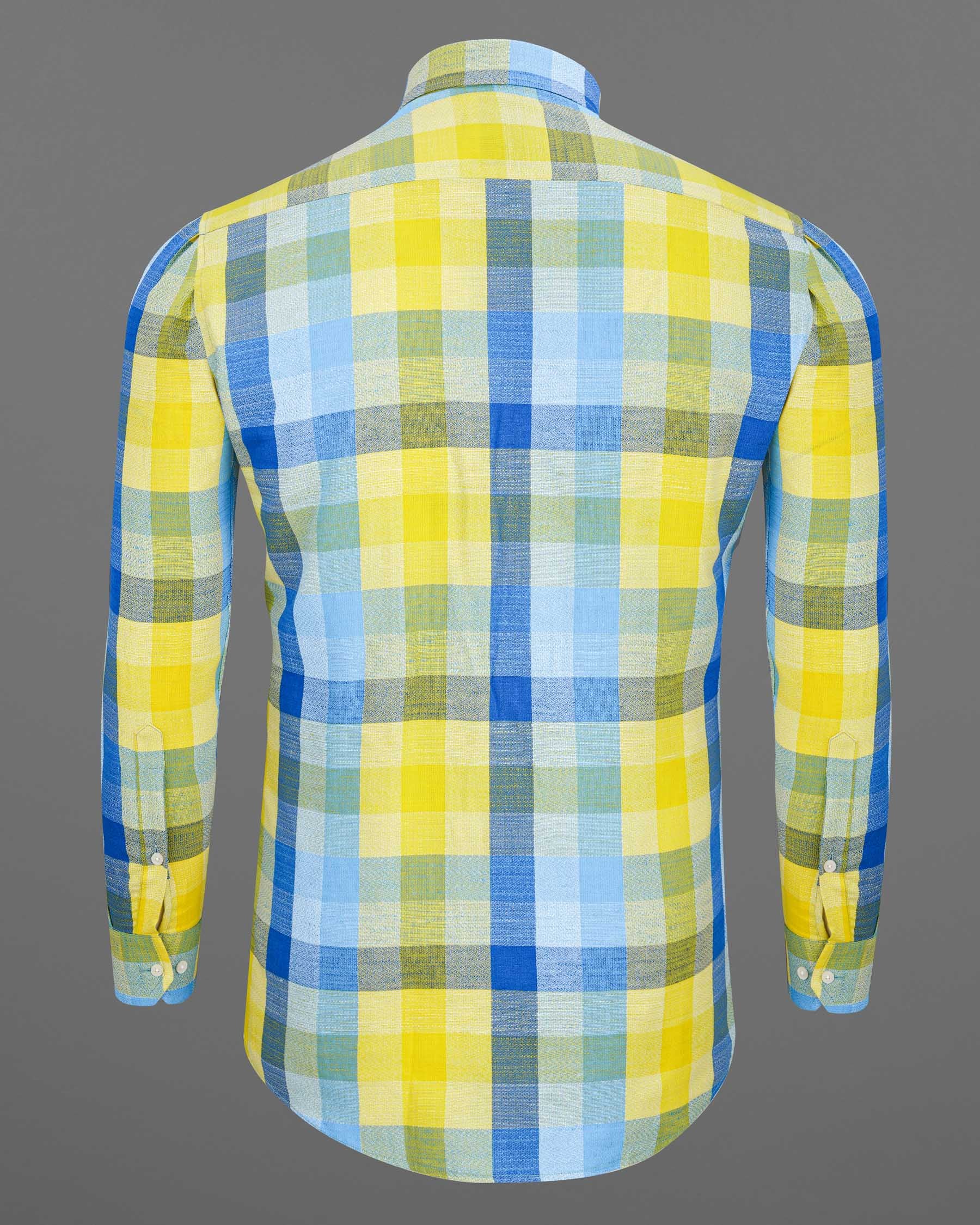 Candlelight Multicolour Checkered Dobby Premium Giza Cotton Shirt 6512-38, 6512-H-38, 6512-39, 6512-H-39, 6512-40, 6512-H-40, 6512-42, 6512-H-42, 6512-44, 6512-H-44, 6512-46, 6512-H-46, 6512-48, 6512-H-48, 6512-50, 6512-H-50, 6512-52, 6512-H-52