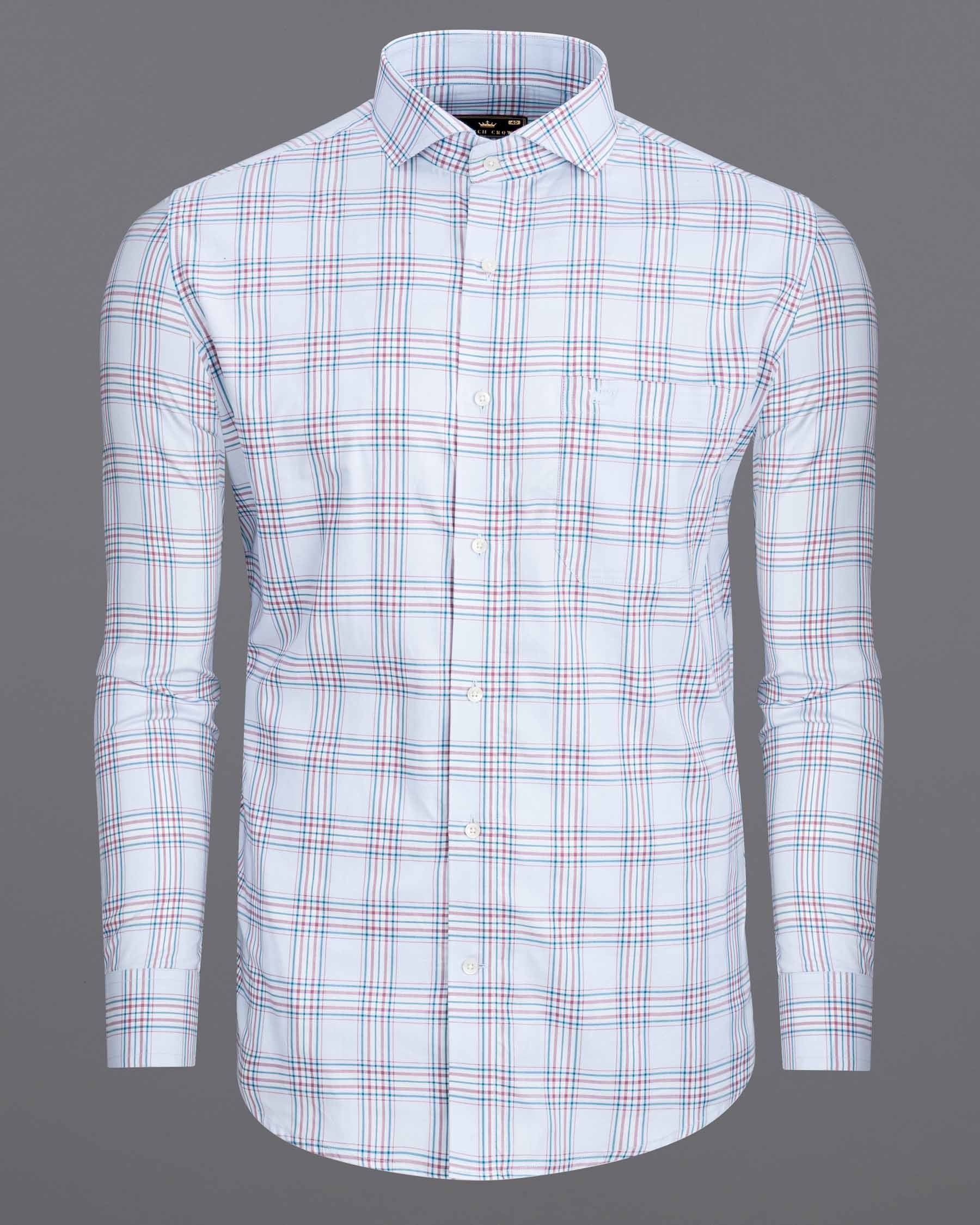 Selago and Bahama Blue Plaid Twill Textured Premium Cotton Shirt 6575-CA-38,6575-CA-38,6575-CA-39,6575-CA-39,6575-CA-40,6575-CA-40,6575-CA-42,6575-CA-42,6575-CA-44,6575-CA-44,6575-CA-46,6575-CA-46,6575-CA-48,6575-CA-48,6575-CA-50,6575-CA-50,6575-CA-52,6575-CA-52