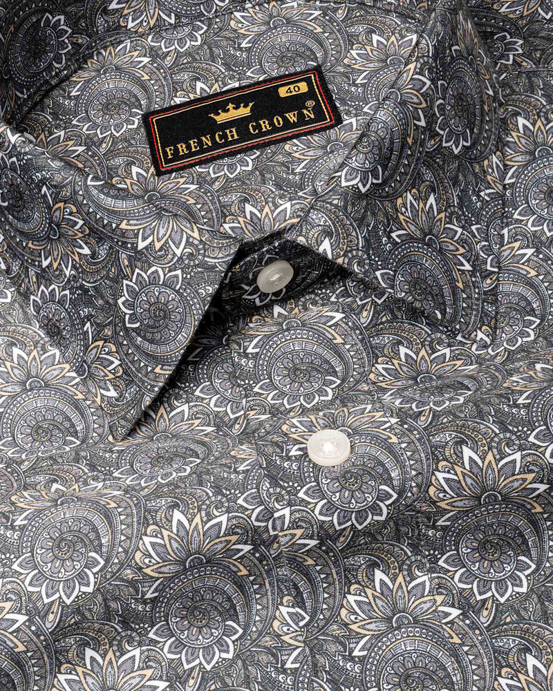 Amethyst Floral Printed Super Soft Premium Cotton Shirt 6579-38,6579-38,6579-39,6579-39,6579-40,6579-40,6579-42,6579-42,6579-44,6579-44,6579-46,6579-46,6579-48,6579-48,6579-50,6579-50,6579-52,6579-52