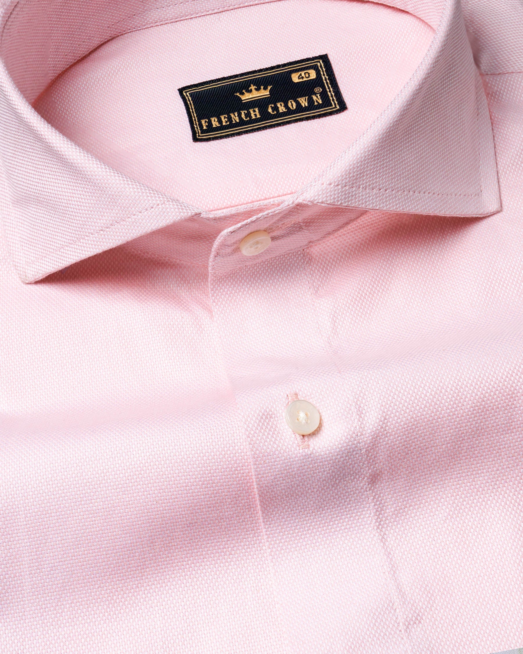 Pig Pink Dobby Textured Premium Giza Cotton Shirt 6581-CA-38,6581-CA-38,6581-CA-39,6581-CA-39,6581-CA-40,6581-CA-40,6581-CA-42,6581-CA-42,6581-CA-44,6581-CA-44,6581-CA-46,6581-CA-46,6581-CA-48,6581-CA-48,6581-CA-50,6581-CA-50,6581-CA-52,6581-CA-52