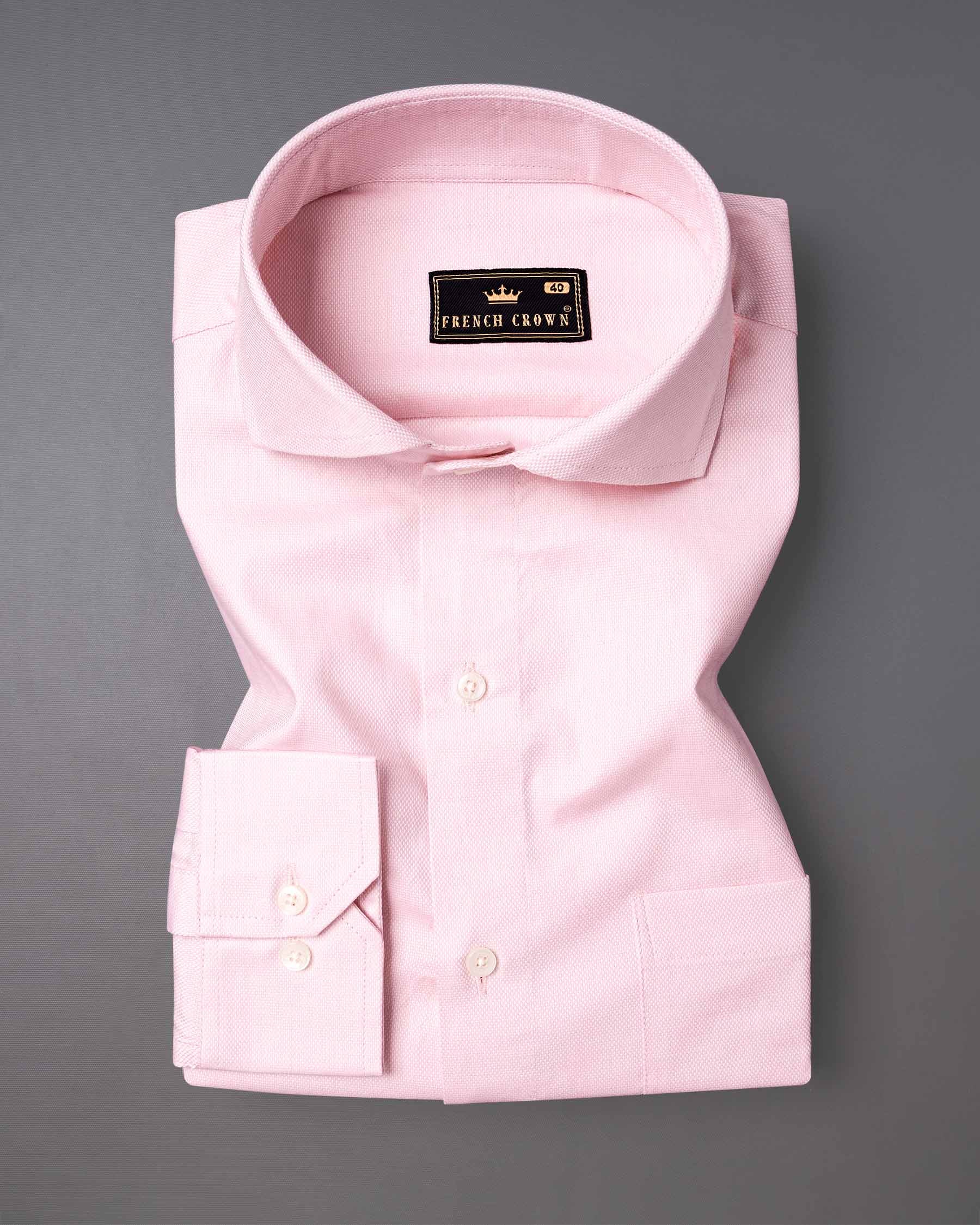 Pig Pink Dobby Textured Premium Giza Cotton Shirt 6581-CA-38,6581-CA-38,6581-CA-39,6581-CA-39,6581-CA-40,6581-CA-40,6581-CA-42,6581-CA-42,6581-CA-44,6581-CA-44,6581-CA-46,6581-CA-46,6581-CA-48,6581-CA-48,6581-CA-50,6581-CA-50,6581-CA-52,6581-CA-52
