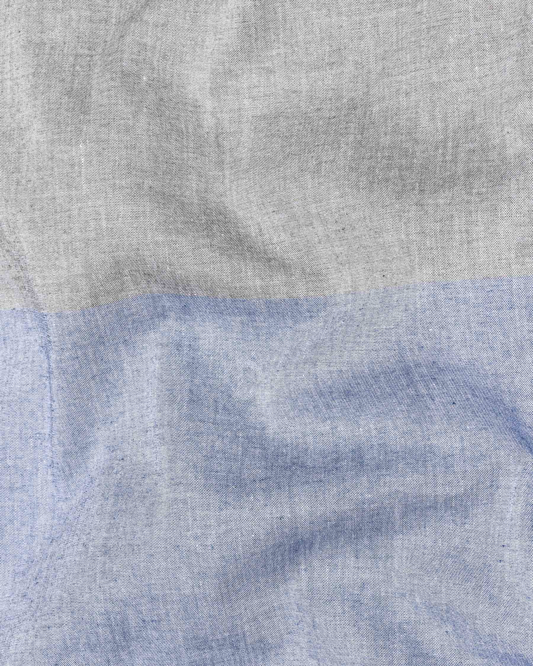 Silver Sand and Cadet Blue Premium Cotton Shirt 6585-BD-38,6585-BD-38,6585-BD-39,6585-BD-39,6585-BD-40,6585-BD-40,6585-BD-42,6585-BD-42,6585-BD-44,6585-BD-44,6585-BD-46,6585-BD-46,6585-BD-48,6585-BD-48,6585-BD-50,6585-BD-50,6585-BD-52,6585-BD-52