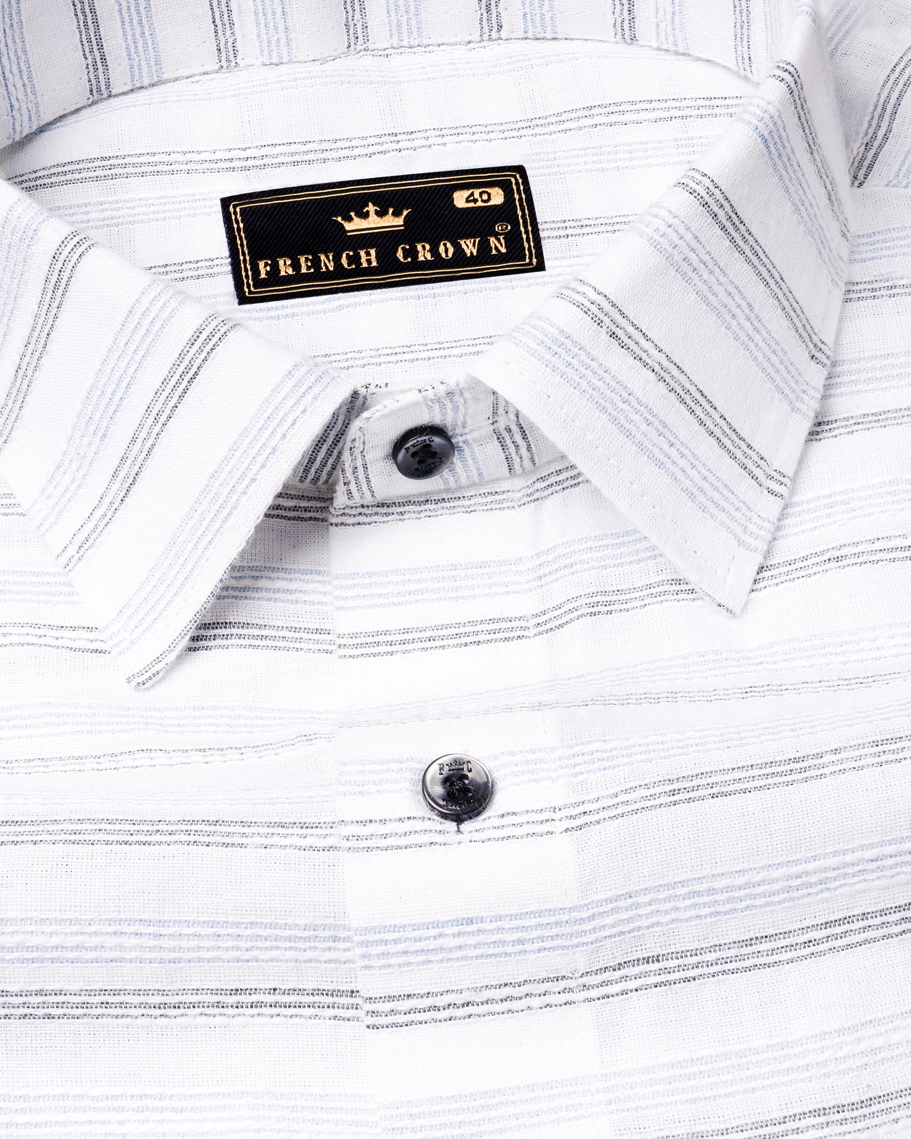 Porcelain Striped Dobby Textured Premium Giza Cotton Shirt 6602-BLK-38, 6602-BLK-H-38, 6602-BLK-39, 6602-BLK-H-39, 6602-BLK-40, 6602-BLK-H-40, 6602-BLK-42, 6602-BLK-H-42, 6602-BLK-44, 6602-BLK-H-44, 6602-BLK-46, 6602-BLK-H-46, 6602-BLK-48, 6602-BLK-H-48, 6602-BLK-50, 6602-BLK-H-50, 6602-BLK-52, 6602-BLK-H-52
