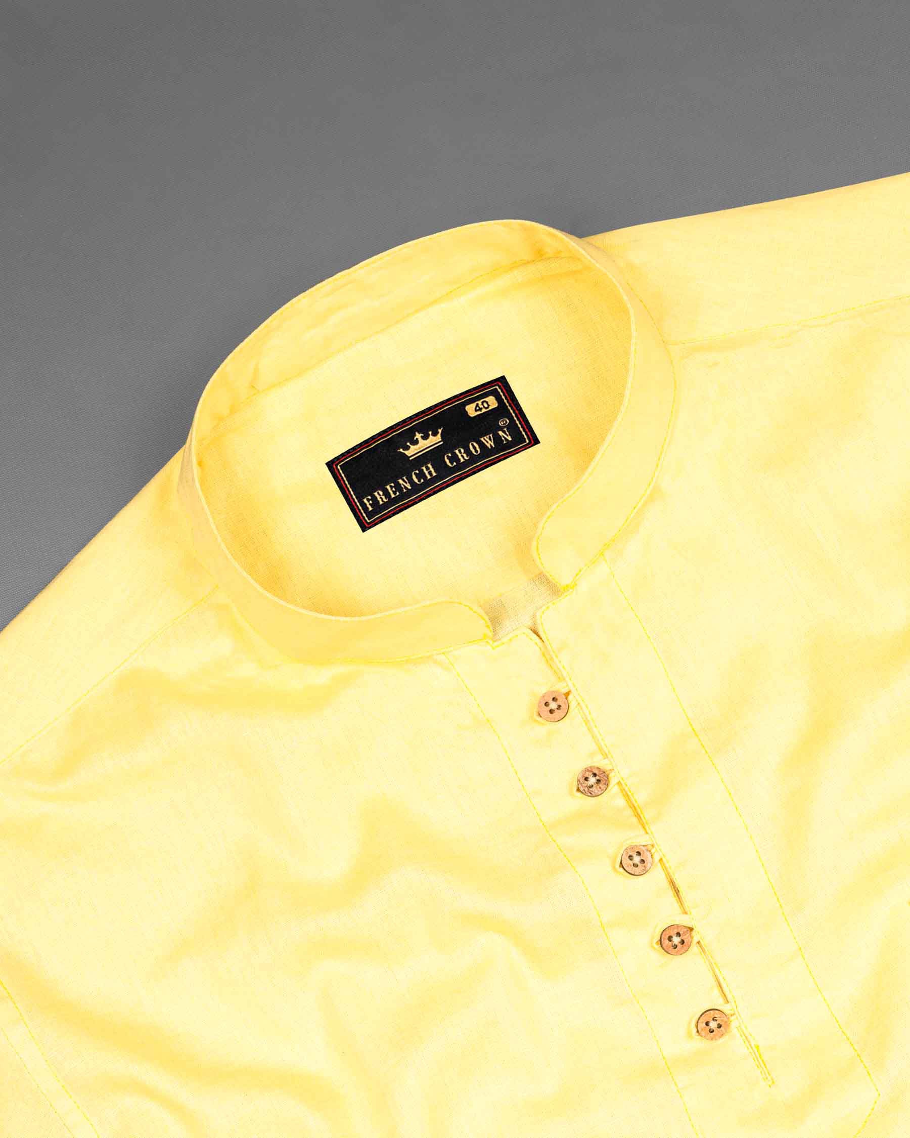 Sweet Corn Yellow Luxurious Linen Kurta Shirt 6614-KS-38,6614-KS-H-38,6614-KS-39,6614-KS-H-39,6614-KS-40,6614-KS-H-40,6614-KS-42,6614-KS-H-42,6614-KS-44,6614-KS-H-44,6614-KS-46,6614-KS-H-46,6614-KS-48,6614-KS-H-48,6614-KS-50,6614-KS-H-50,6614-KS-52,6614-KS-H-52
