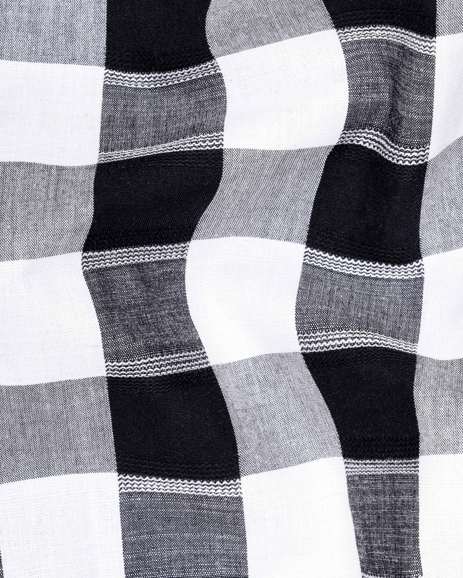 Black and White Checkered Dobby Textured Premium Giza Cotton Shirt 6675-BD-BLK-38, 6675-BD-BLK-H-38, 6675-BD-BLK-39, 6675-BD-BLK-H-39, 6675-BD-BLK-40, 6675-BD-BLK-H-40, 6675-BD-BLK-42, 6675-BD-BLK-H-42, 6675-BD-BLK-44, 6675-BD-BLK-H-44, 6675-BD-BLK-46, 6675-BD-BLK-H-46, 6675-BD-BLK-48, 6675-BD-BLK-H-48, 6675-BD-BLK-50, 6675-BD-BLK-H-50, 6675-BD-BLK-52, 6675-BD-BLK-H-52