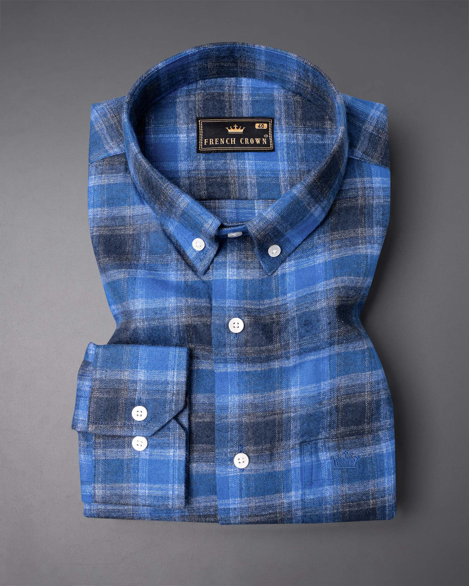 Tufts Blue and Cloud Burst Plaid Flannel Overshirt 6677-BD-OS-38,6677-BD-OS-H-38,6677-BD-OS-39,6677-BD-OS-H-39,6677-BD-OS-40,6677-BD-OS-H-40,6677-BD-OS-42,6677-BD-OS-H-42,6677-BD-OS-44,6677-BD-OS-H-44,6677-BD-OS-46,6677-BD-OS-H-46,6677-BD-OS-48,6677-BD-OS-H-48,6677-BD-OS-50,6677-BD-OS-H-50,6677-BD-OS-52,6677-BD-OS-H-52