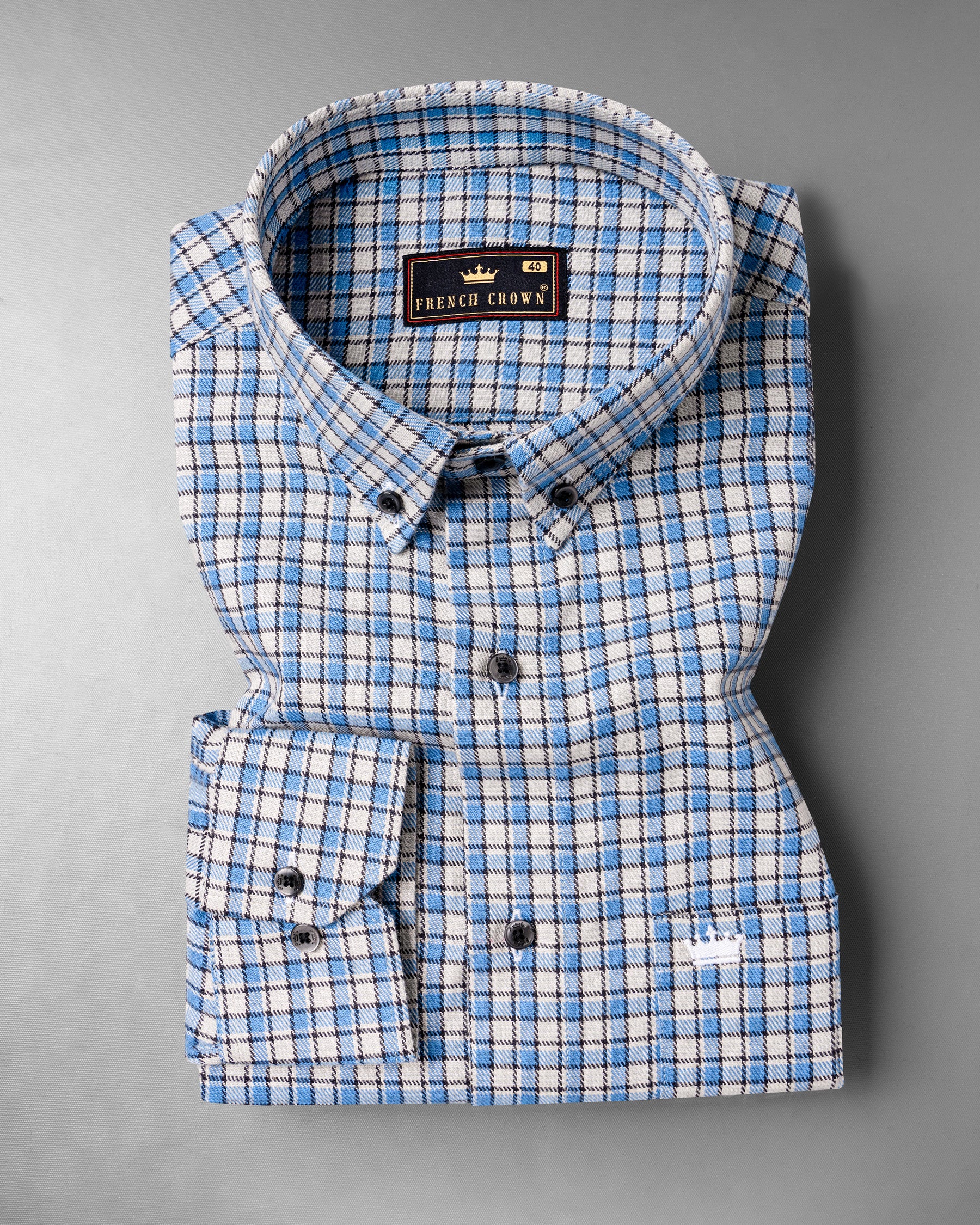 White and Danube Blue Checkered Heavyweight Premium Cotton OverShirt 6701-BD-BLK-38,6701-BD-BLK-38,6701-BD-BLK-39,6701-BD-BLK-39,6701-BD-BLK-40,6701-BD-BLK-40,6701-BD-BLK-42,6701-BD-BLK-42,6701-BD-BLK-44,6701-BD-BLK-44,6701-BD-BLK-46,6701-BD-BLK-46,6701-BD-BLK-48,6701-BD-BLK-48,6701-BD-BLK-50,6701-BD-BLK-50,6701-BD-BLK-52,6701-BD-BLK-52