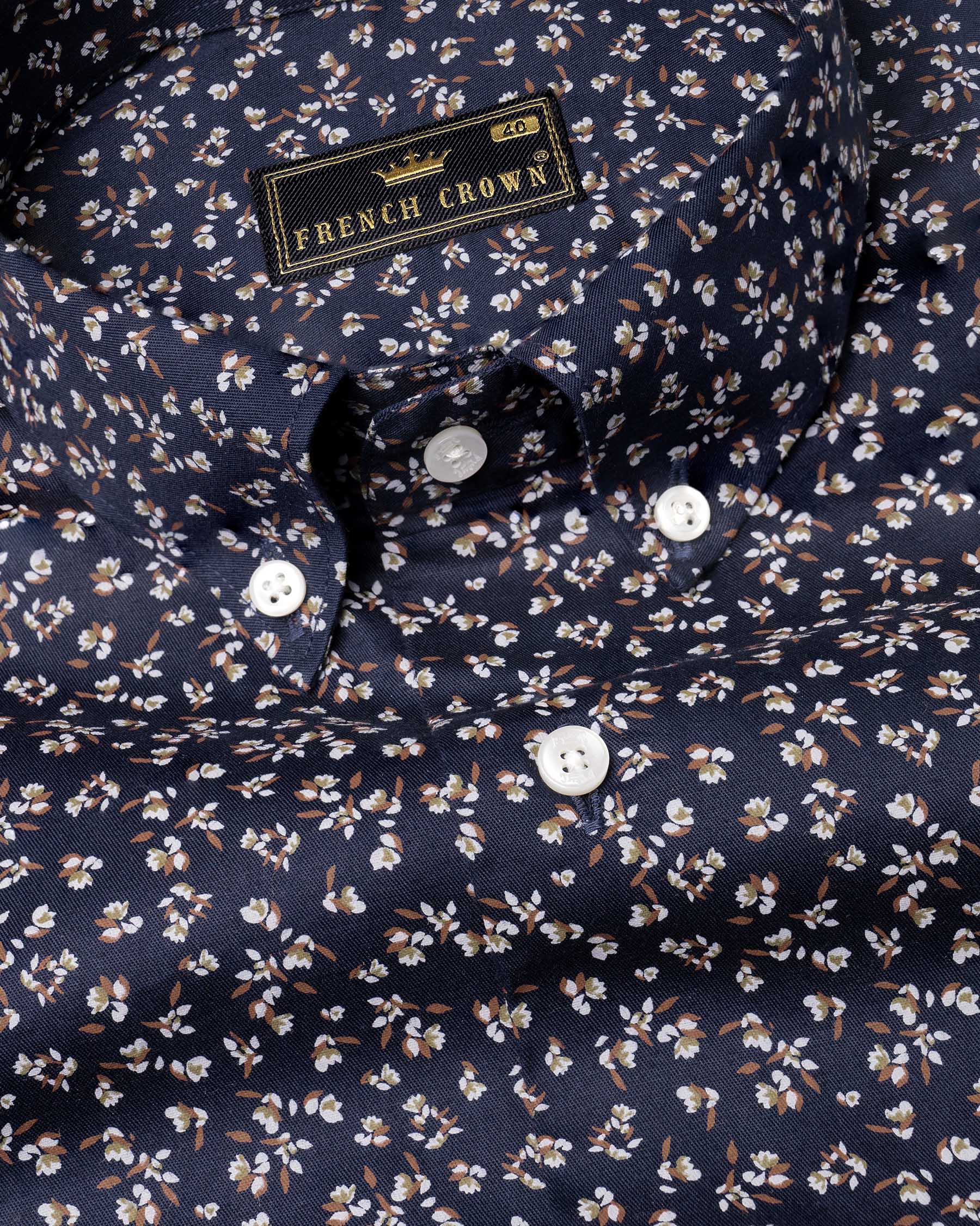 Mirage Blue and White Floral Printed Super Soft Premium Cotton Shirt 6710-BD-38,6710-BD-38,6710-BD-39,6710-BD-39,6710-BD-40,6710-BD-40,6710-BD-42,6710-BD-42,6710-BD-44,6710-BD-44,6710-BD-46,6710-BD-46,6710-BD-48,6710-BD-48,6710-BD-50,6710-BD-50,6710-BD-52,6710-BD-52