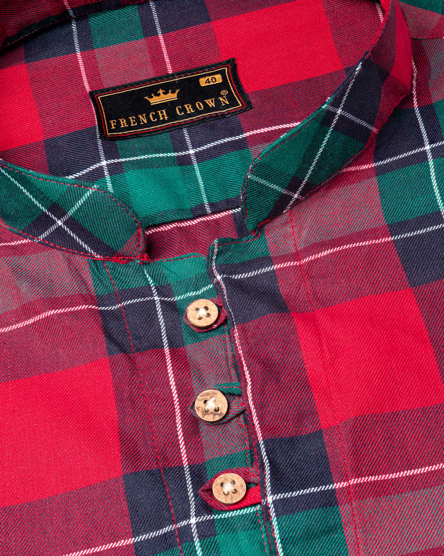 Dark Cyan Green with Rich Maroon Twill Checkered Premium Cotton Kurta Shirt 6730-KS-38,6730-KS-38,6730-KS-39,6730-KS-39,6730-KS-40,6730-KS-40,6730-KS-42,6730-KS-42,6730-KS-44,6730-KS-44,6730-KS-46,6730-KS-46,6730-KS-48,6730-KS-48,6730-KS-50,6730-KS-50,6730-KS-52,6730-KS-52