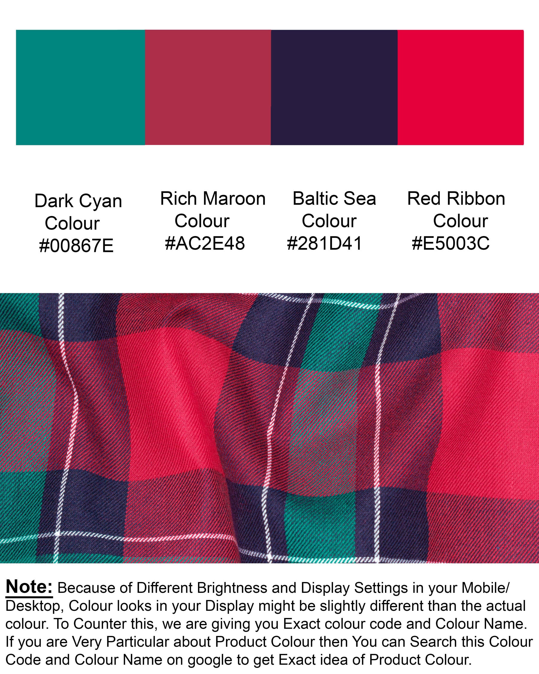 Dark Cyan Green with Rich Maroon Twill Checkered Premium Cotton Kurta Shirt 6730-KS-38,6730-KS-38,6730-KS-39,6730-KS-39,6730-KS-40,6730-KS-40,6730-KS-42,6730-KS-42,6730-KS-44,6730-KS-44,6730-KS-46,6730-KS-46,6730-KS-48,6730-KS-48,6730-KS-50,6730-KS-50,6730-KS-52,6730-KS-52